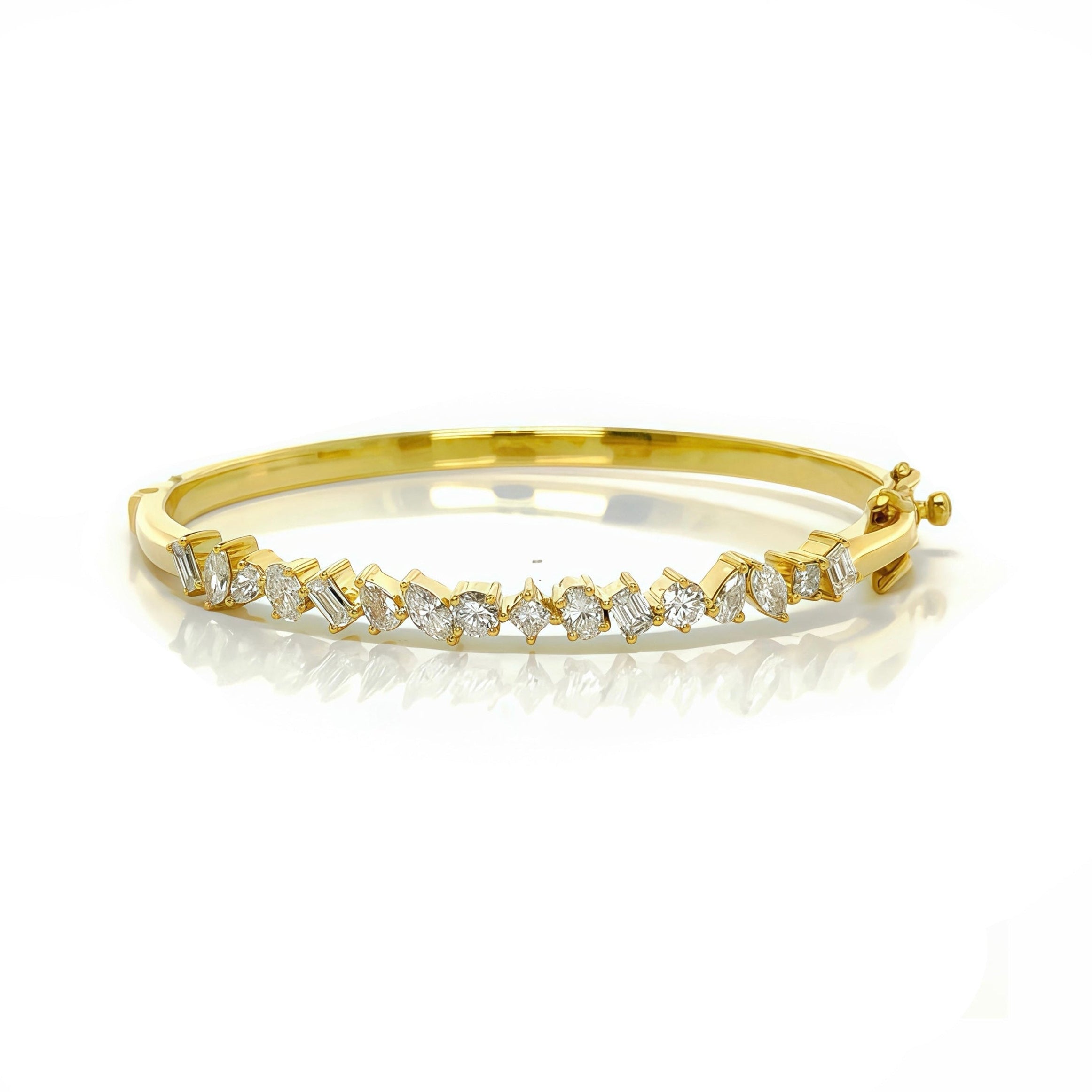 Harvest Diamonds Vermeil Bangle