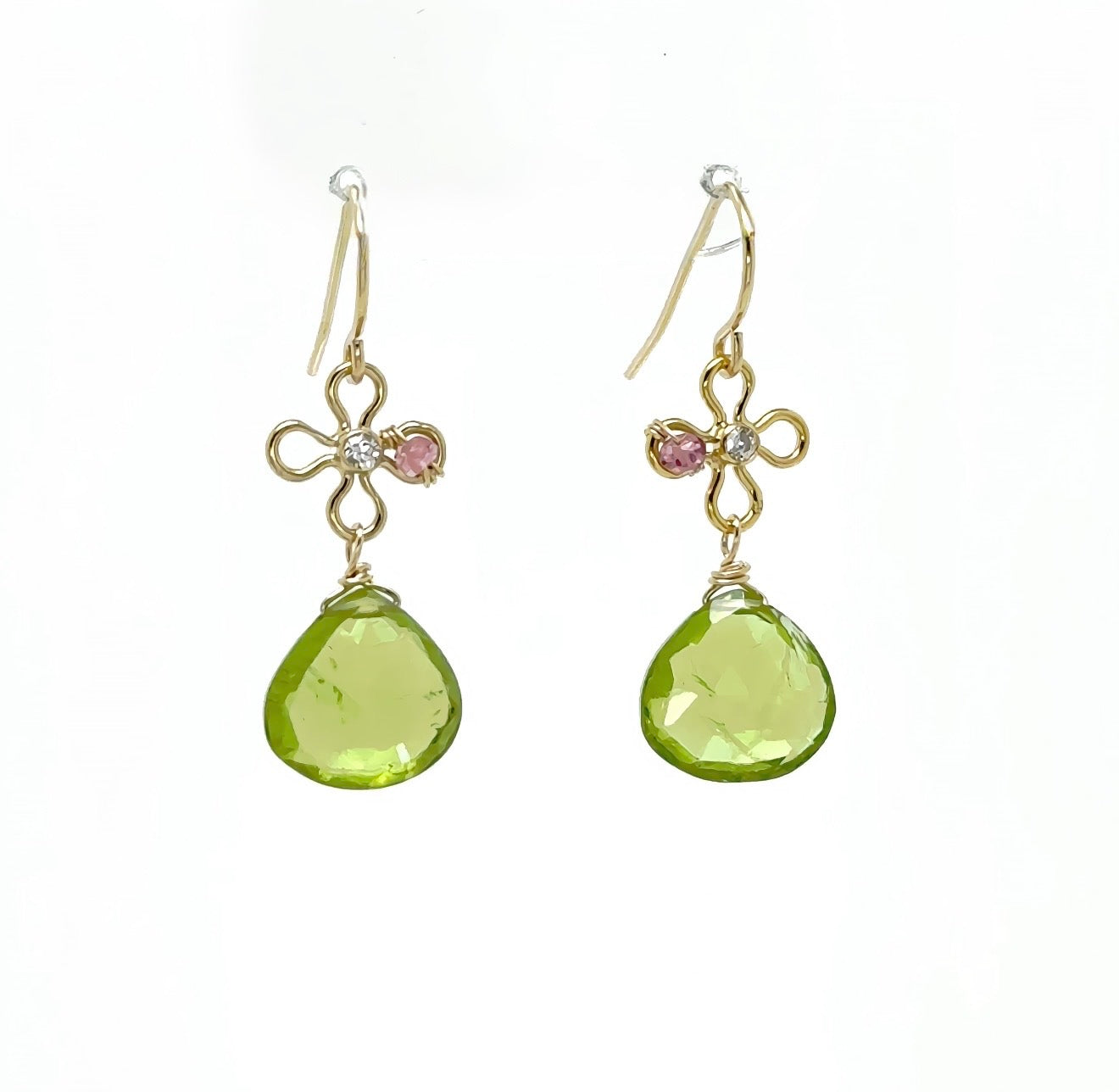 Floral Gem Earrings II