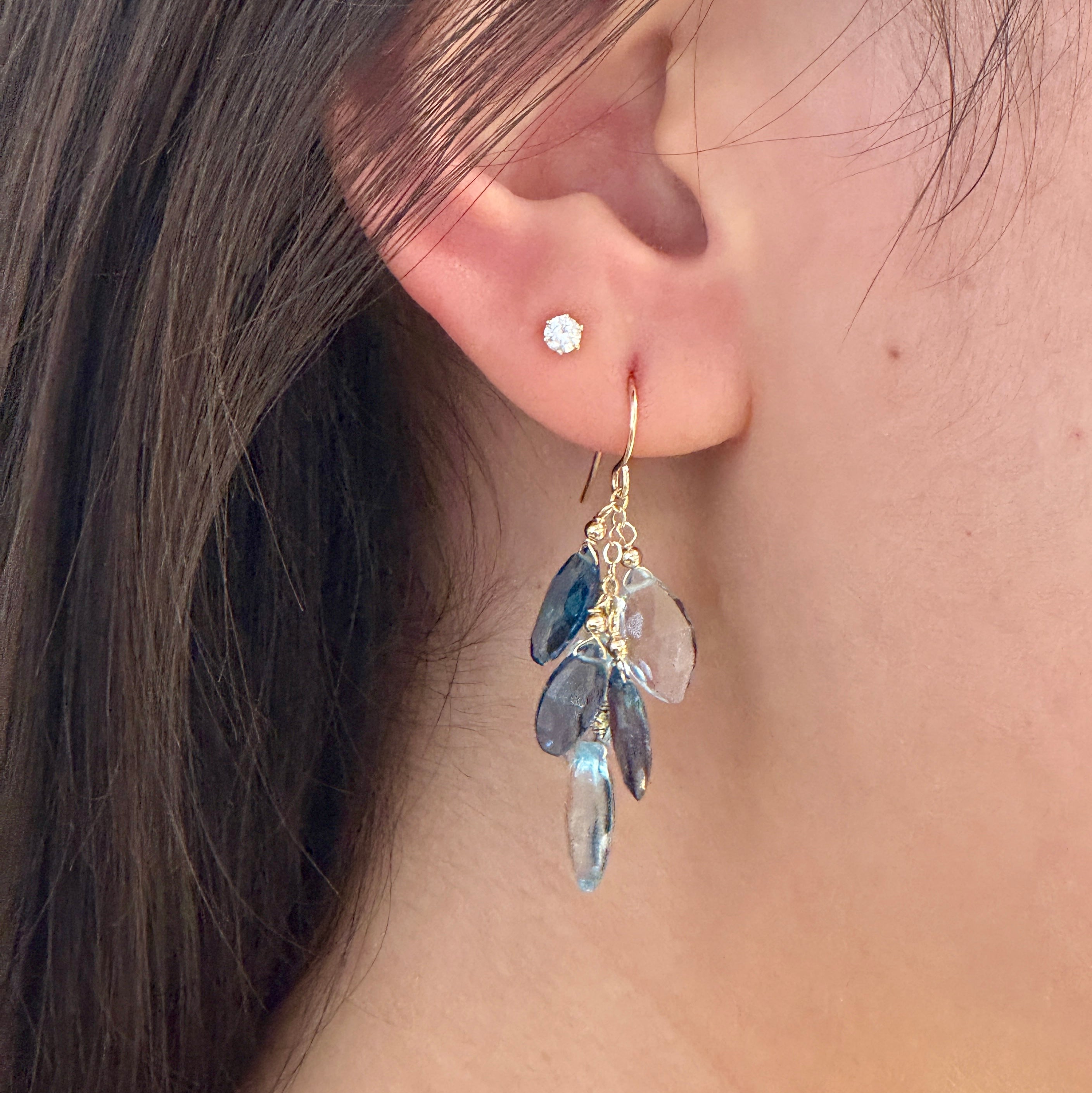 Flo Marquise Gem Earrings