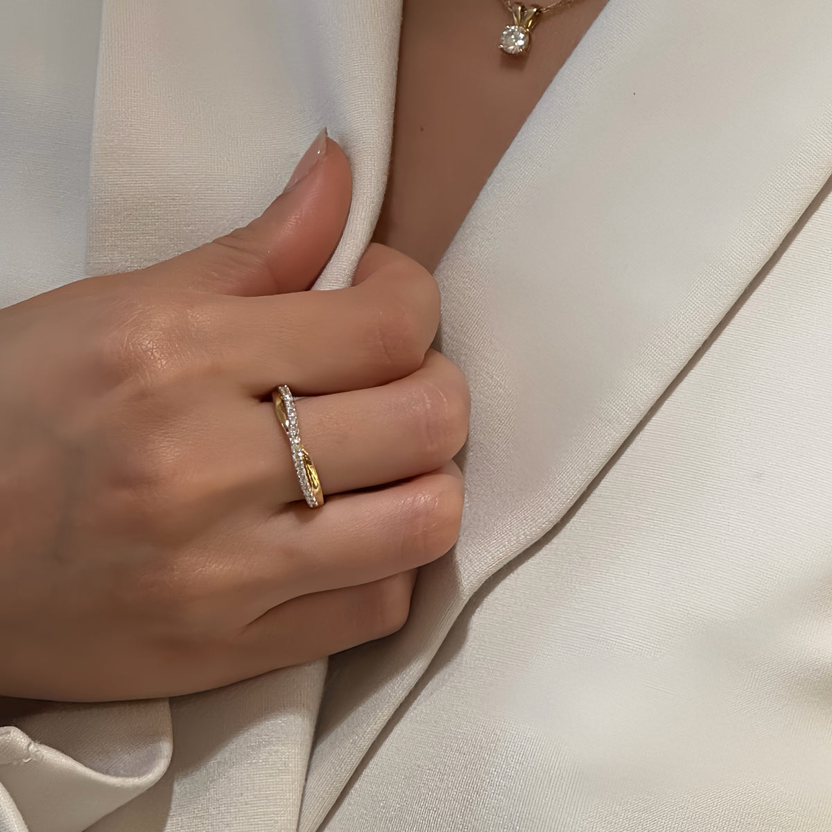 Cross River Lab Grown Diamond Ring