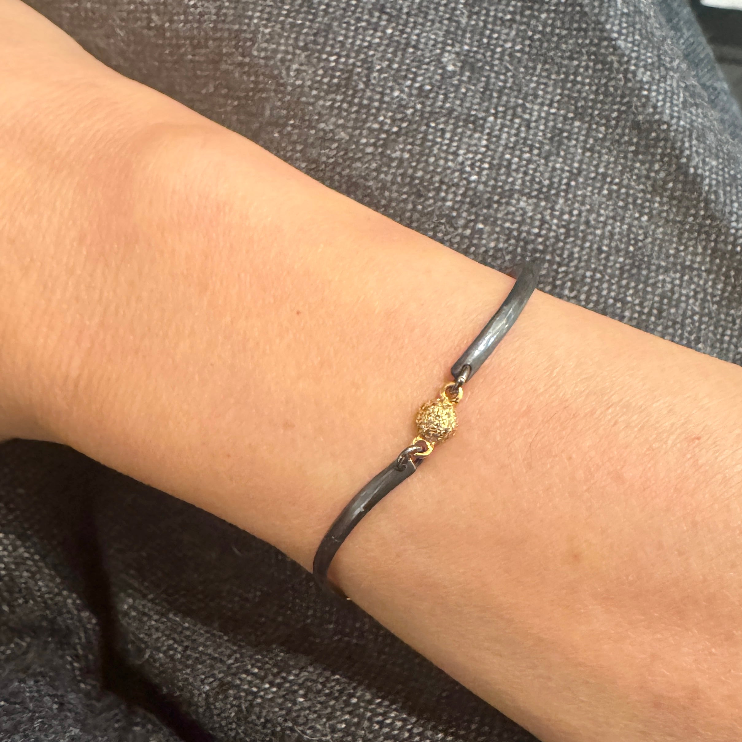 Jupiter Circle Pave Bracelet