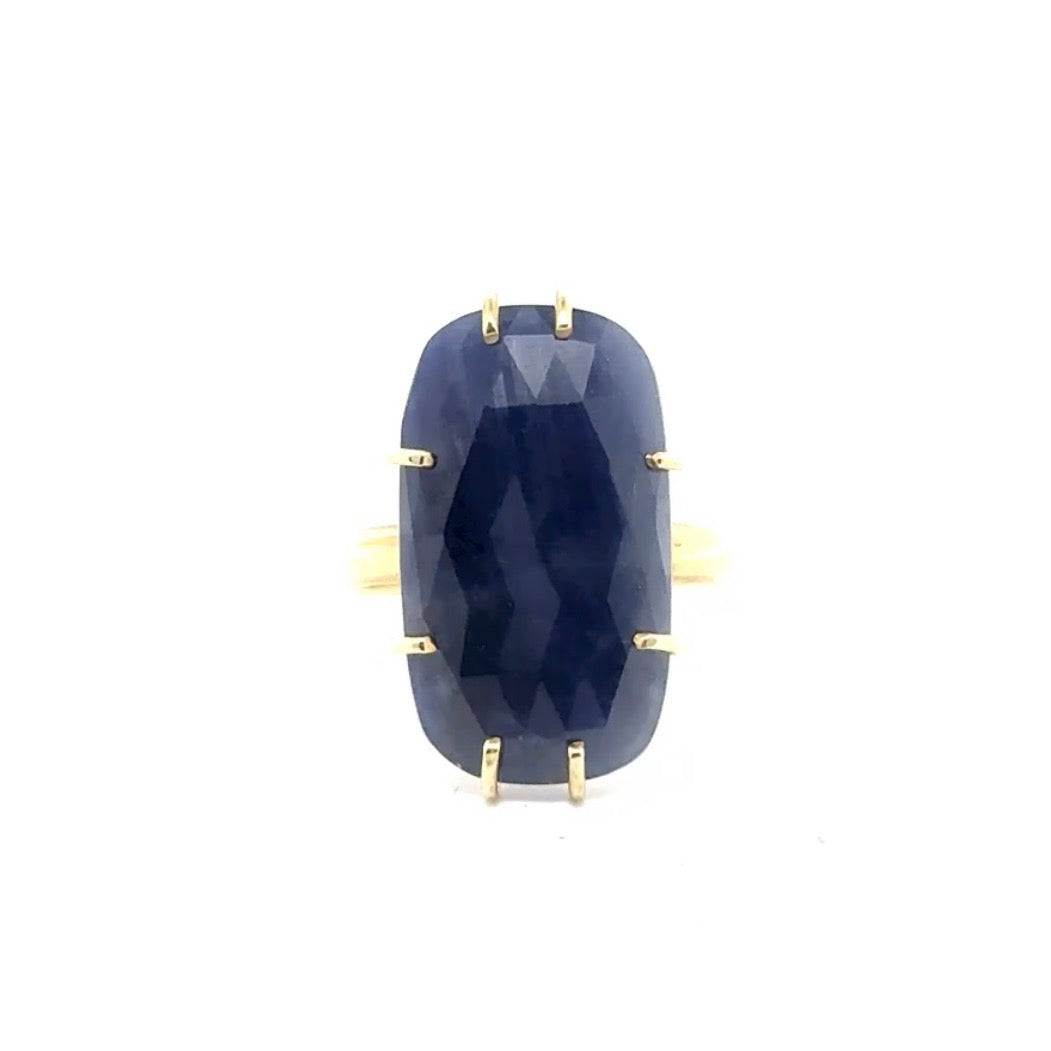 Grande Gem Vermeil Gold Ring