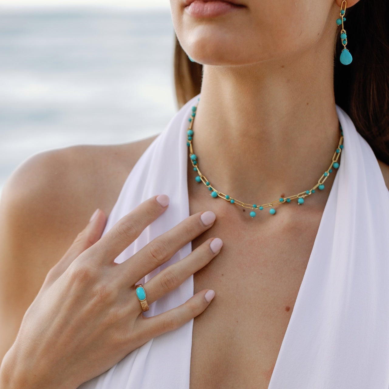 Hazel Paperclip Link Necklace