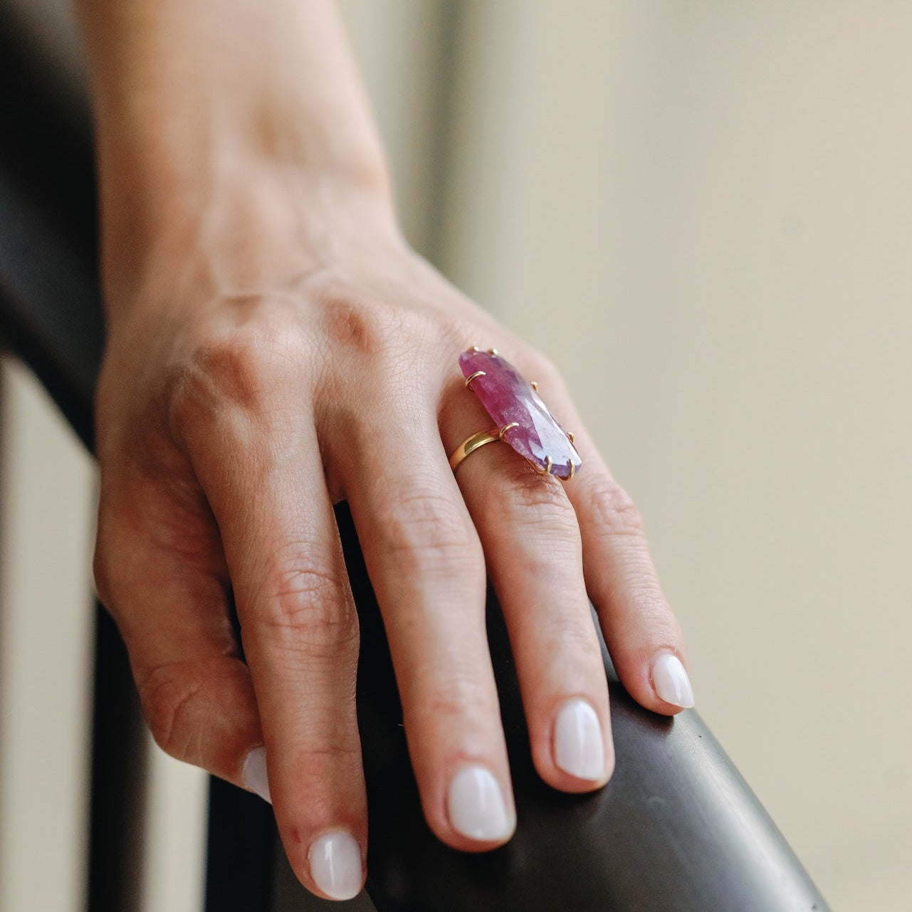 Grande Gem Vermeil Gold Ring