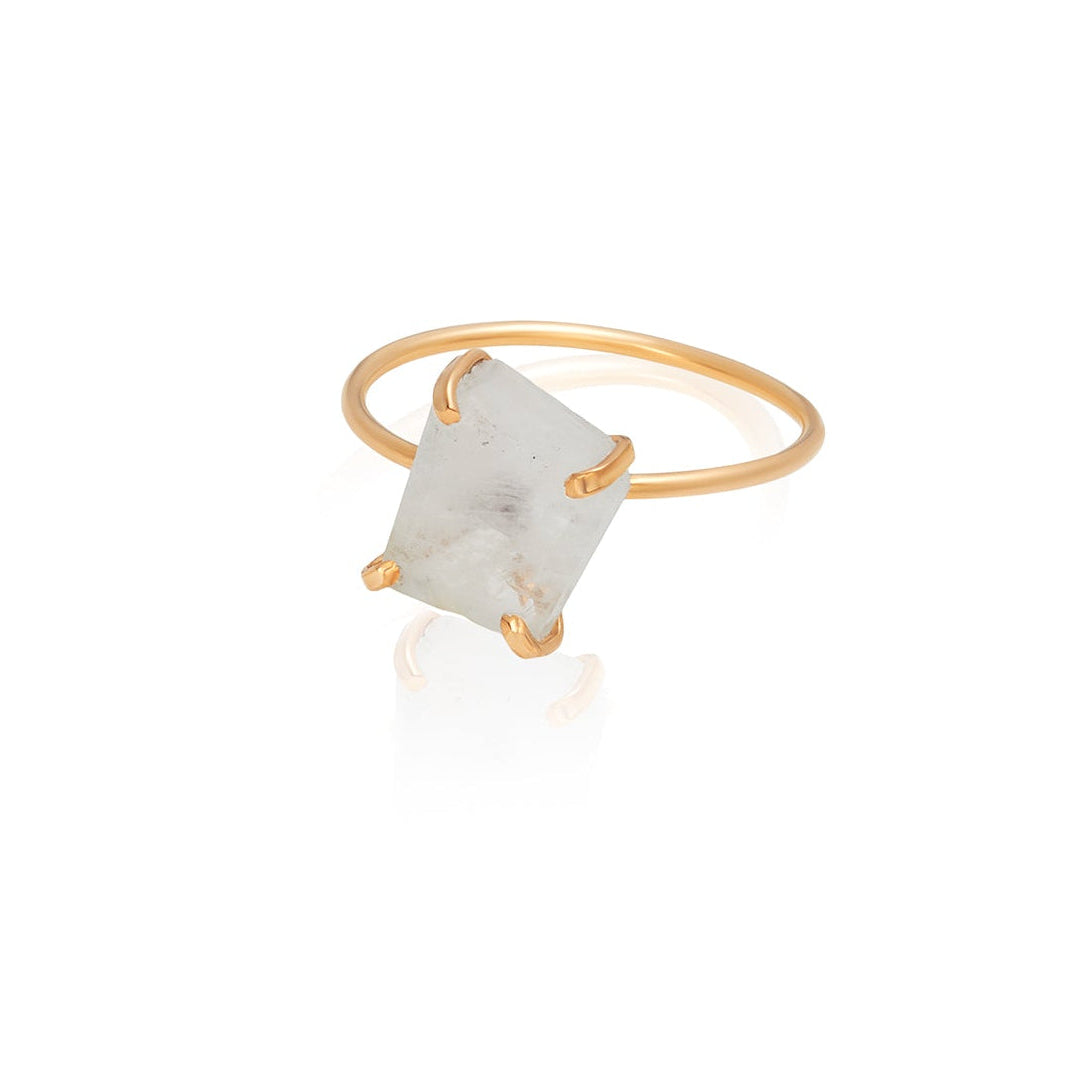 Slice Moonstone Ring