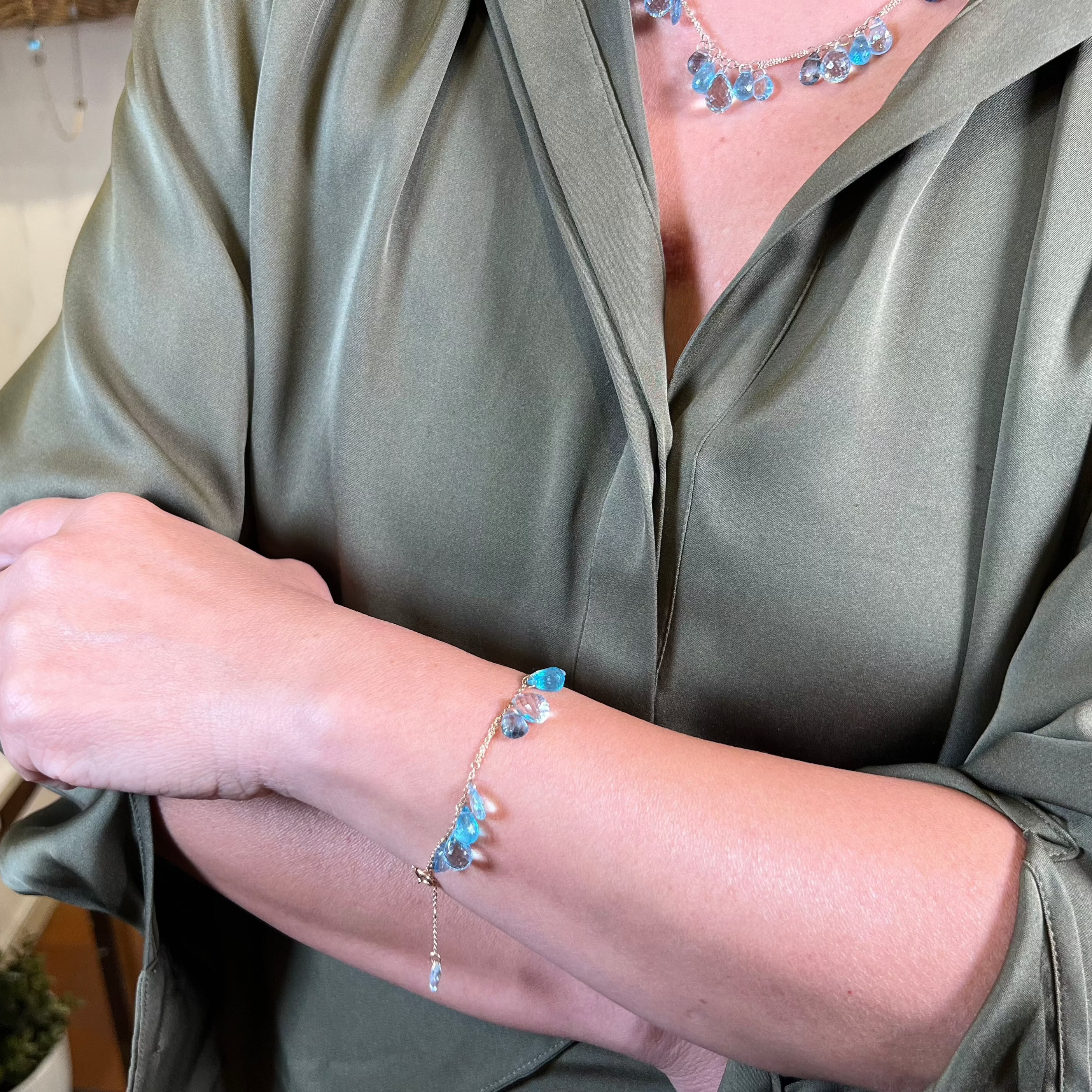Love In Blue Medley Bracelet