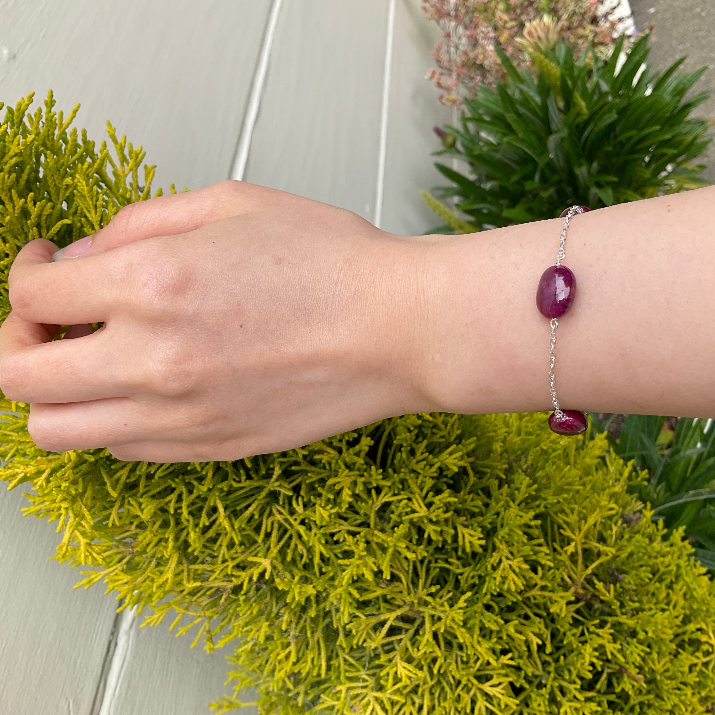 Apple of My Eye Ruby Bracelet