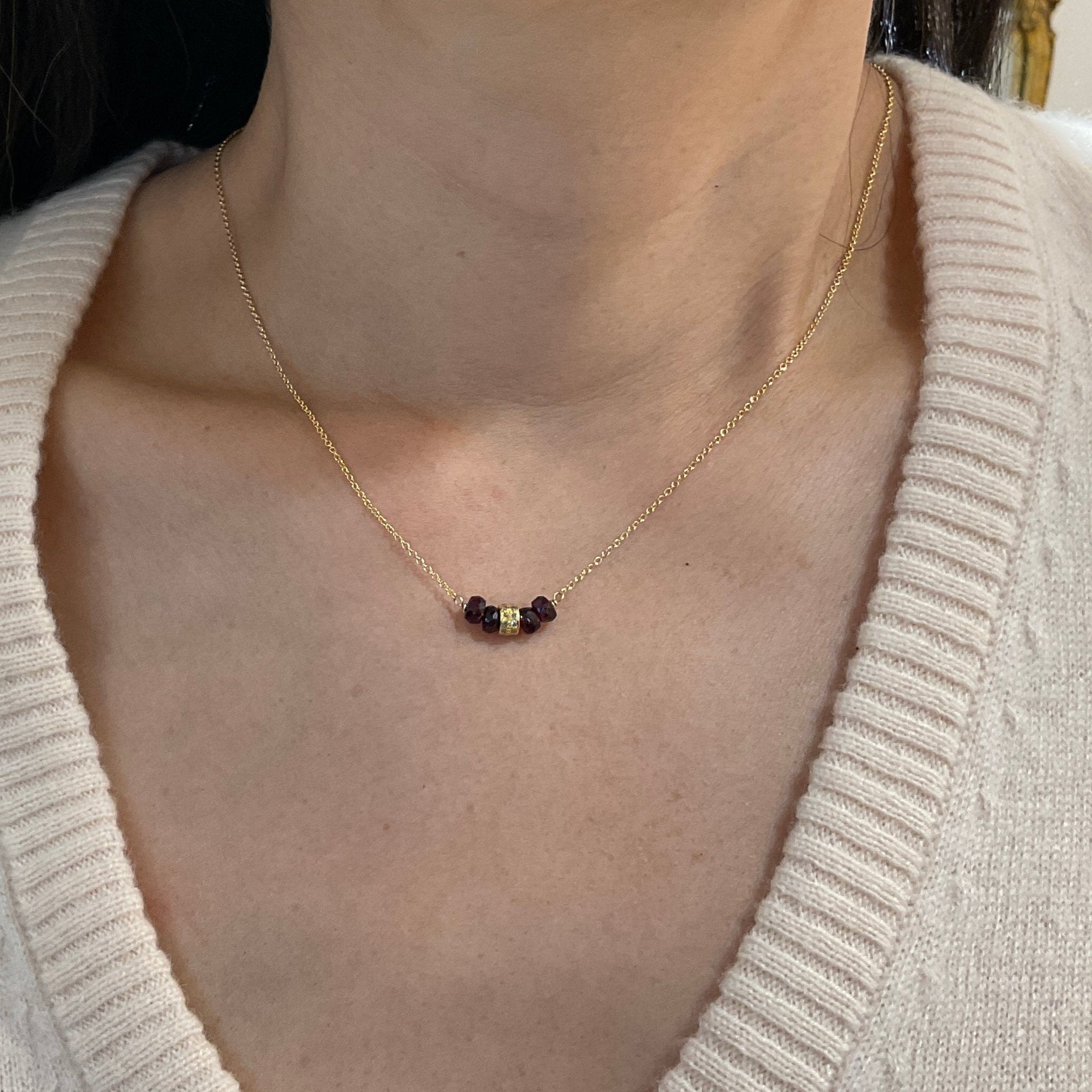 Donna Necklace - Ruby