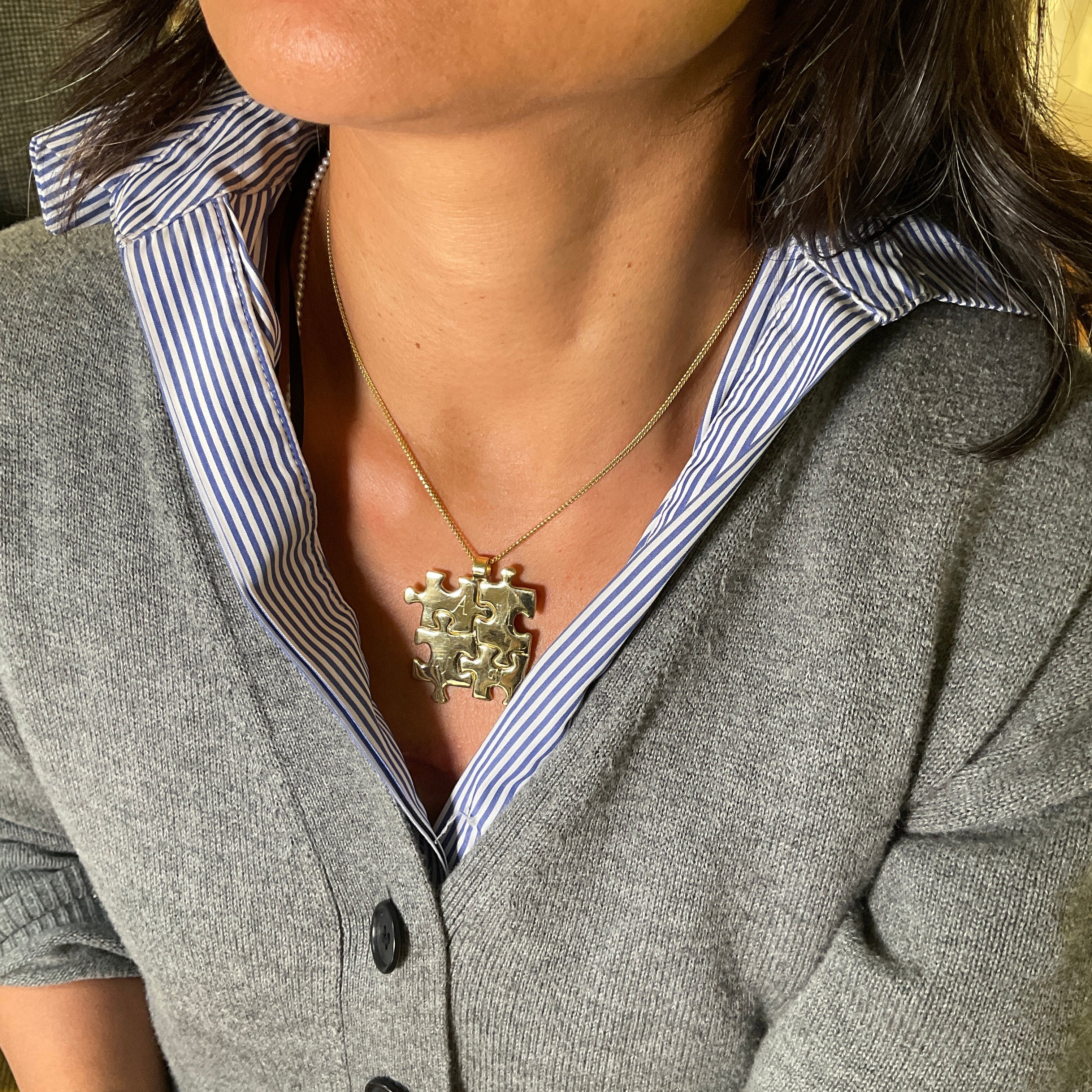 Puzzle necklace