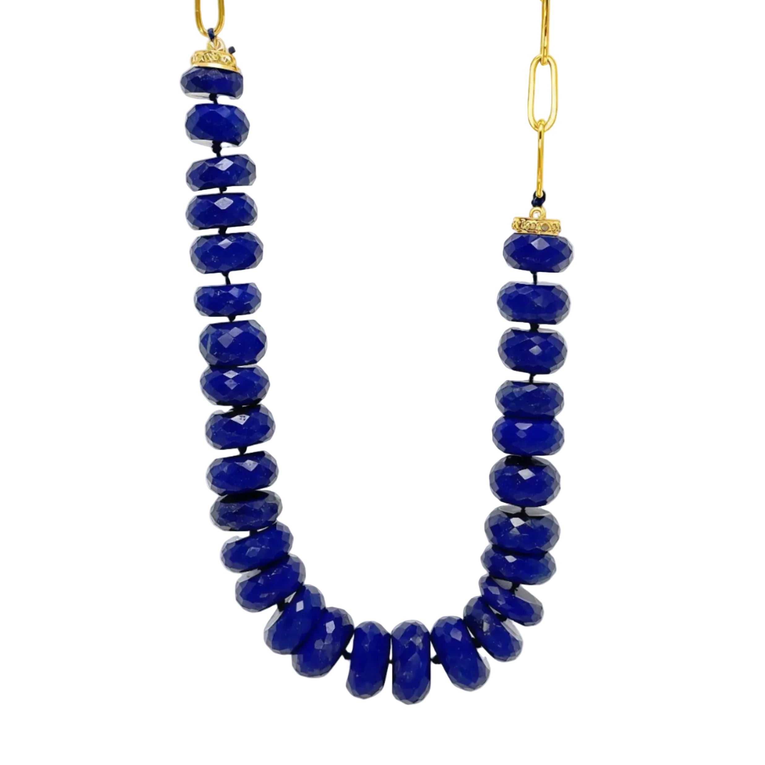 Donut Lapis Paperclip Necklace