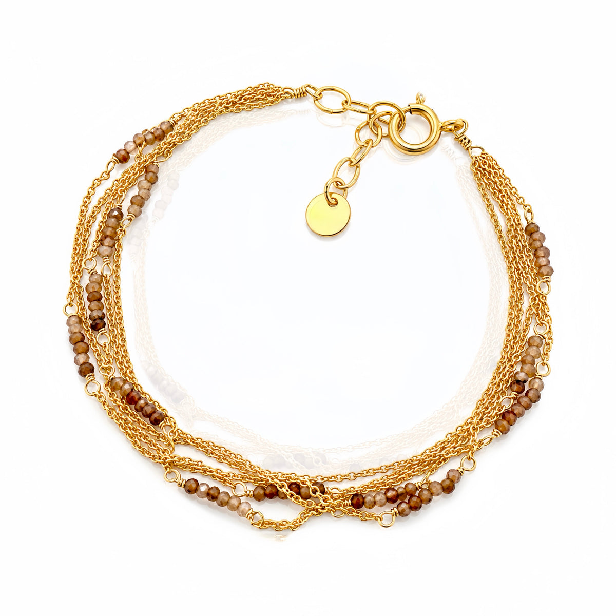 Firecracker 5x1 Andalusite Bracelet