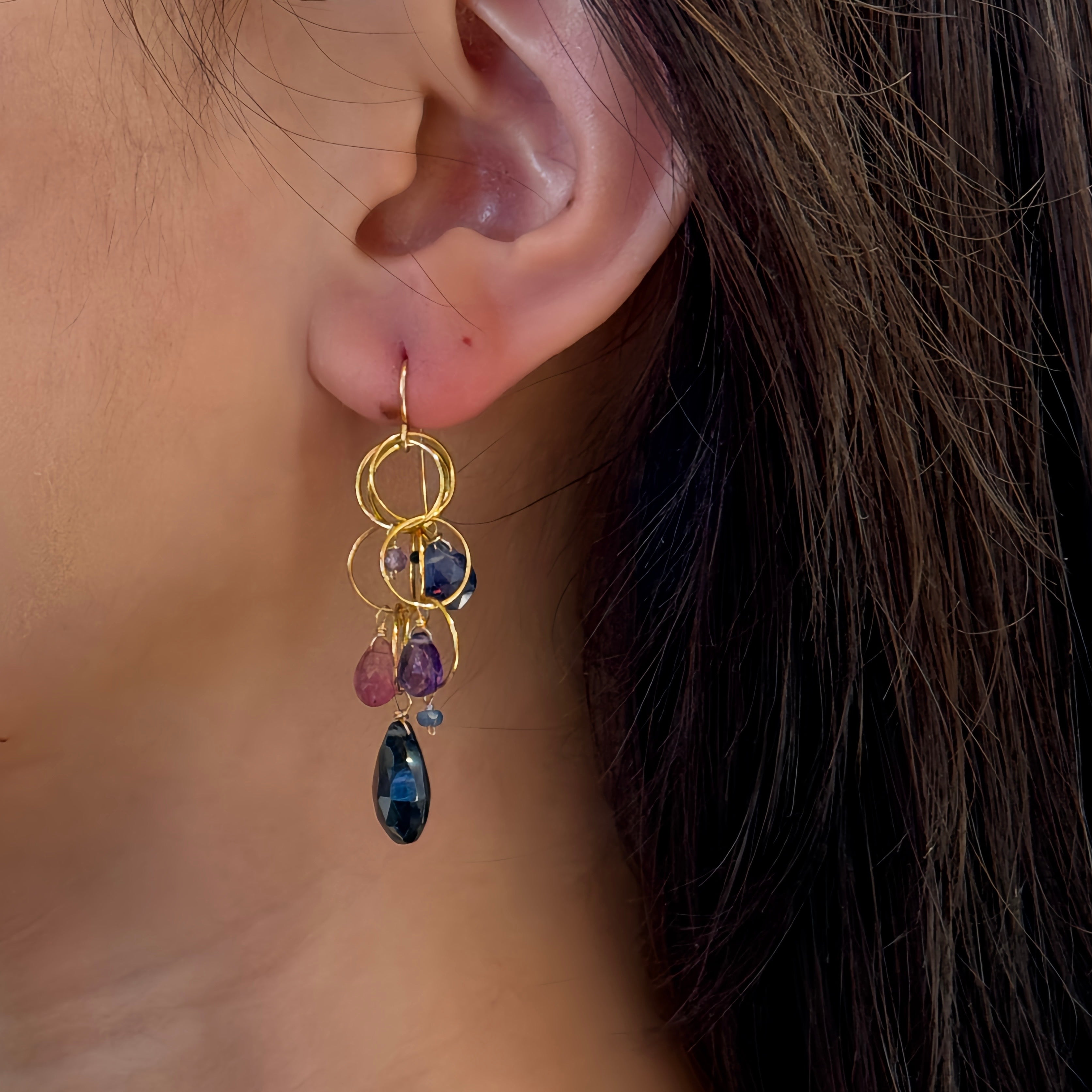 London Blue Tranquility Earrings - London Blue