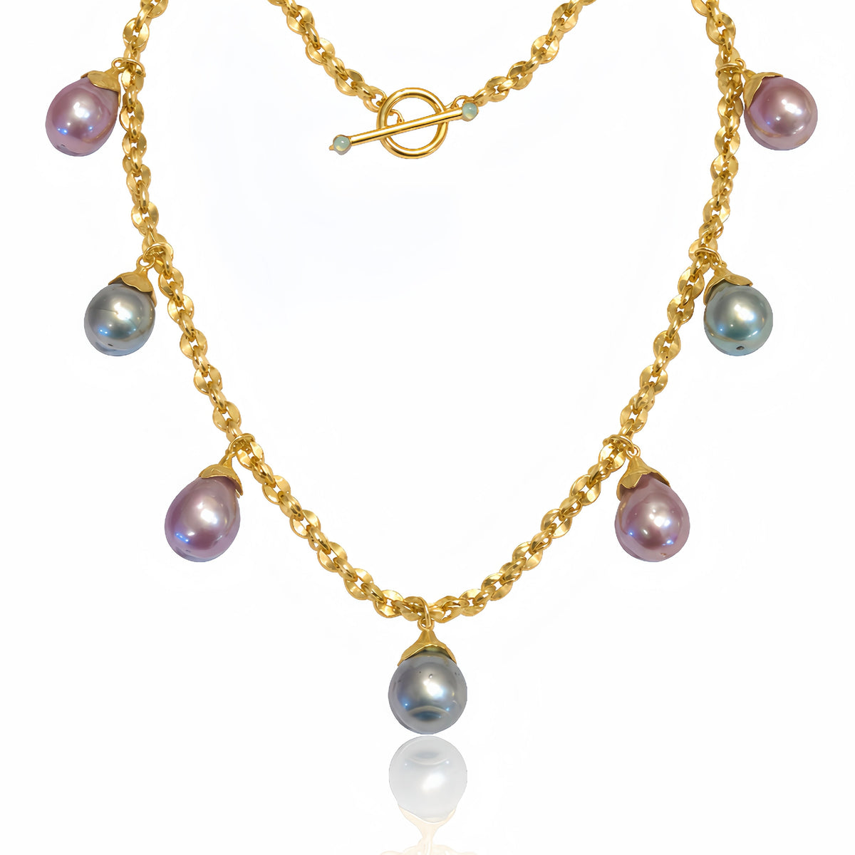 South Sea Baroque Pearls Statement Necklace