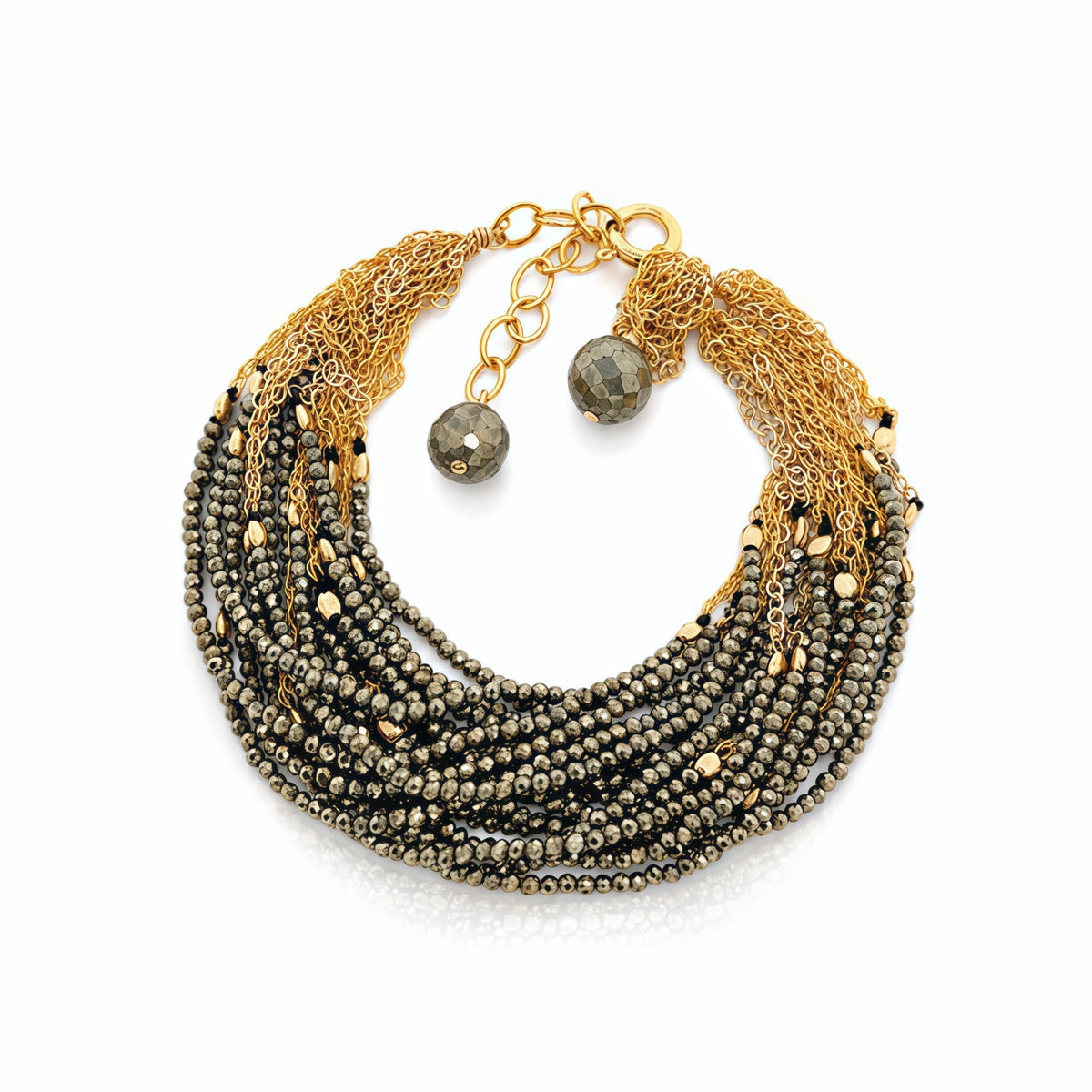 Golden Dolores Pyrite Bracelet