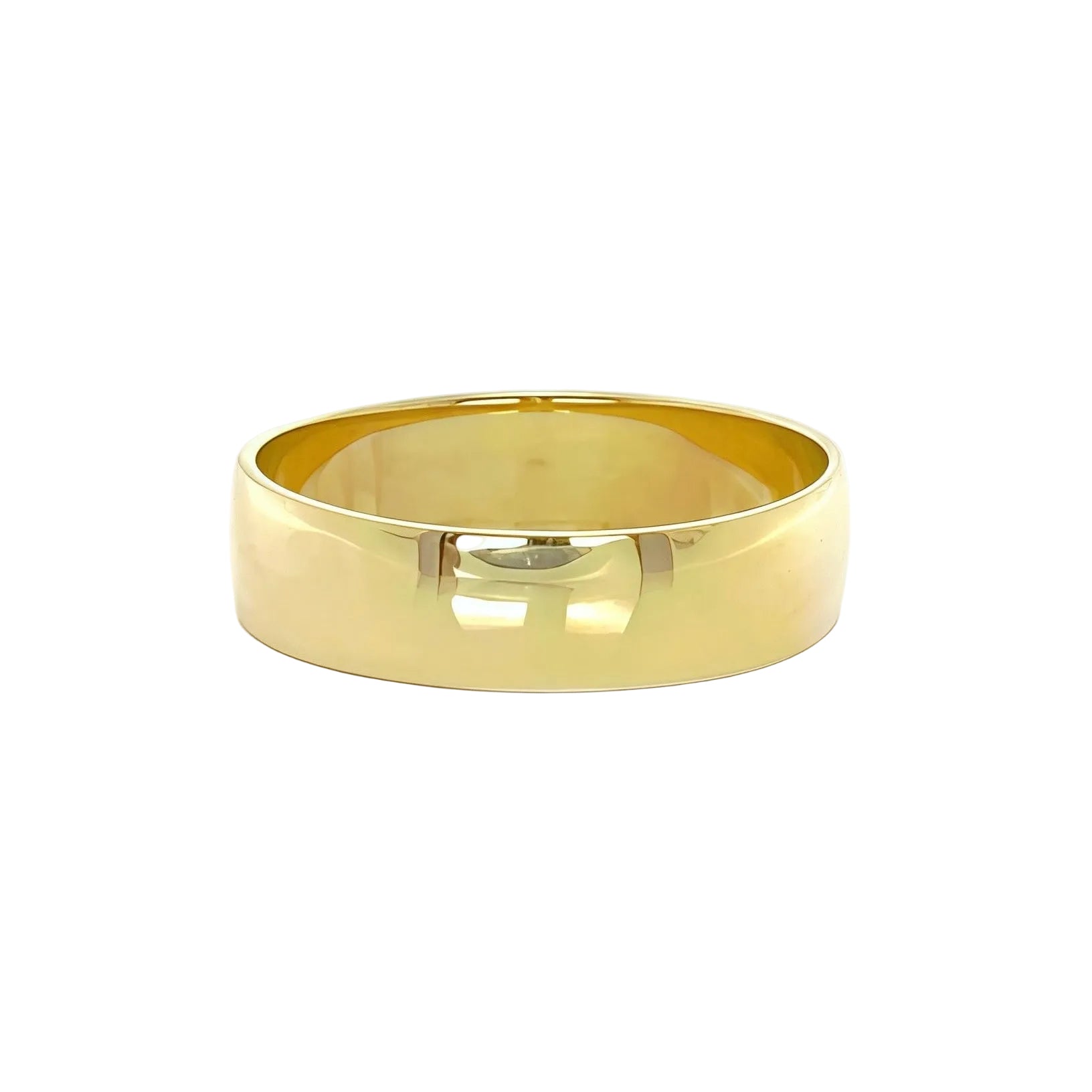 Dome Band Ring In 14k