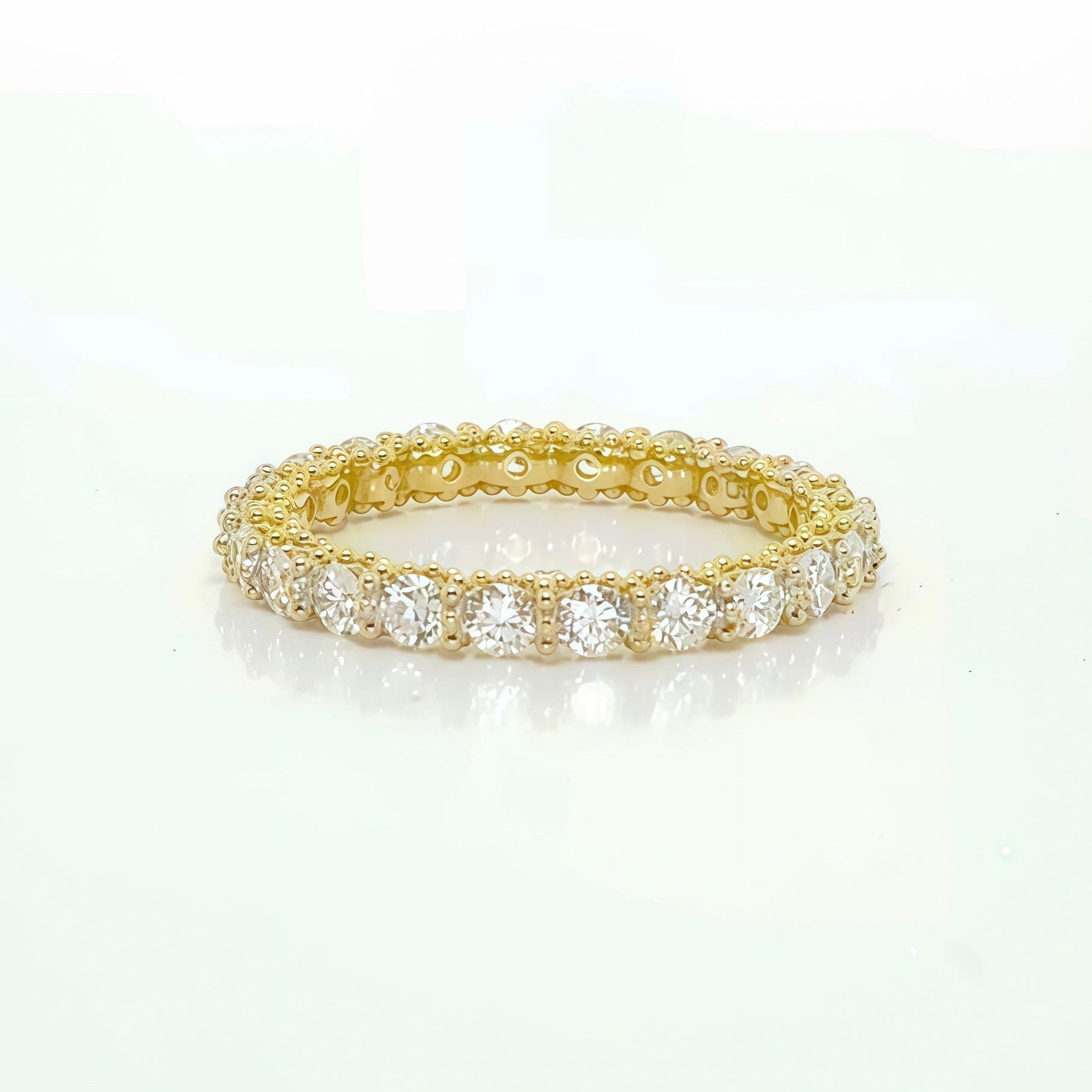 Lab-grown Diamond Eternity Ring In 14k