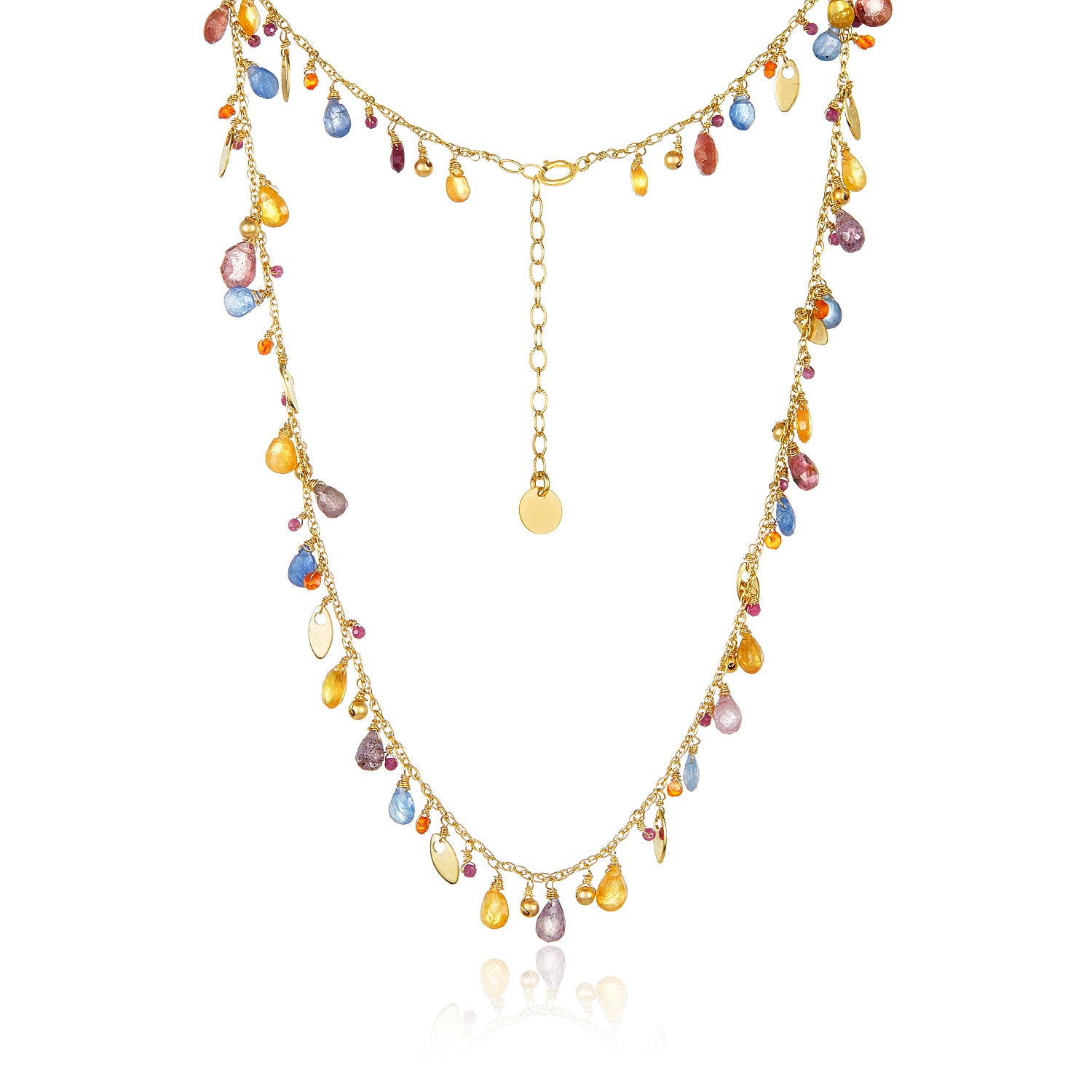 Leaf and Petal Necklace II