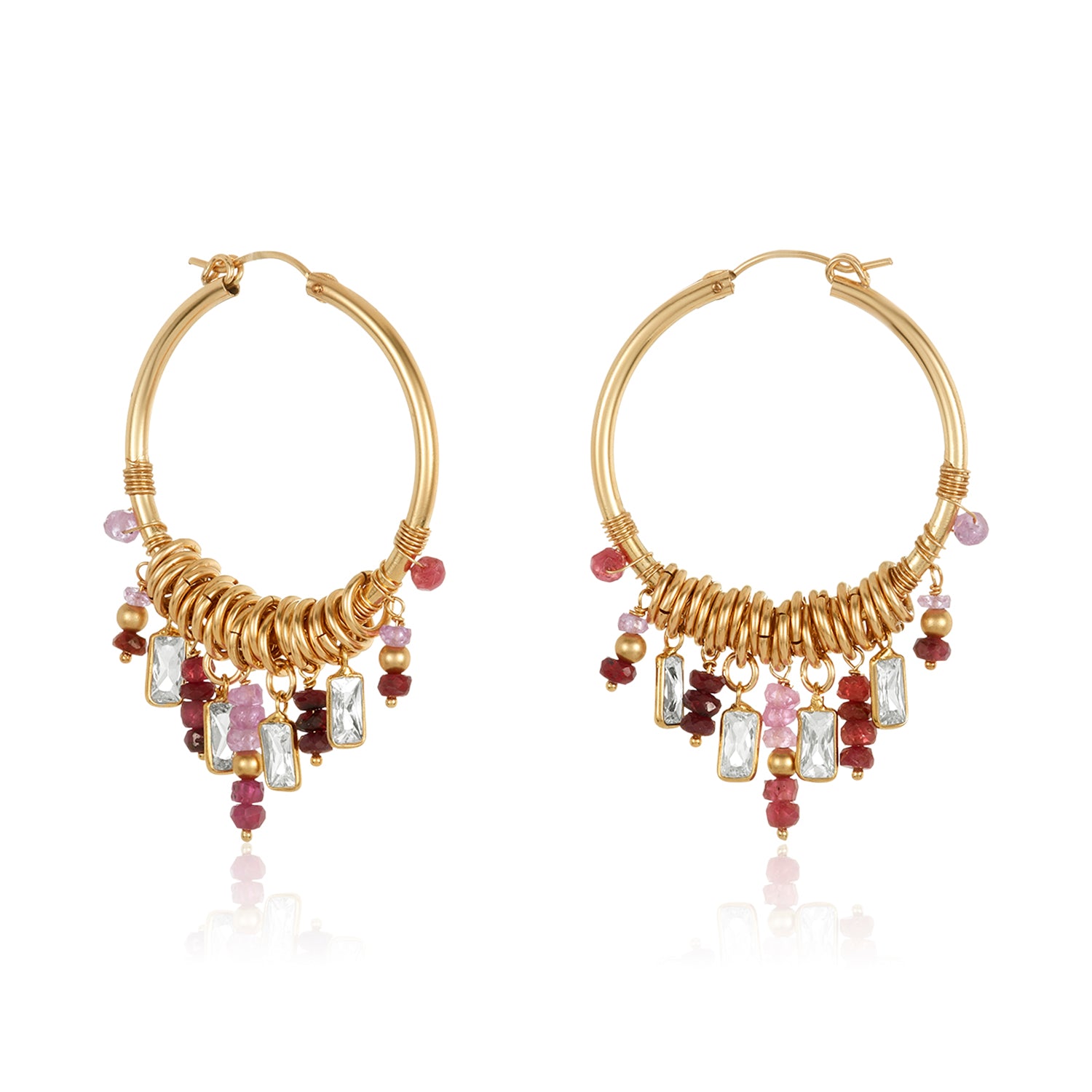 Spring Hoops-Earrings