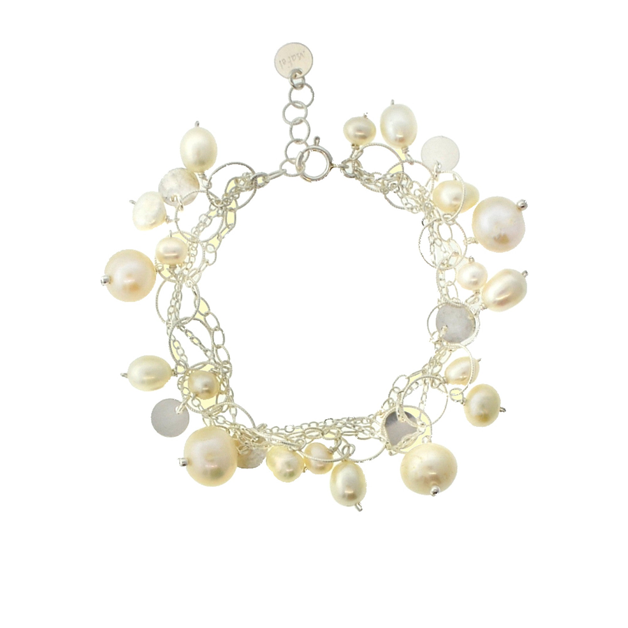 Pearl Charm Bracelet