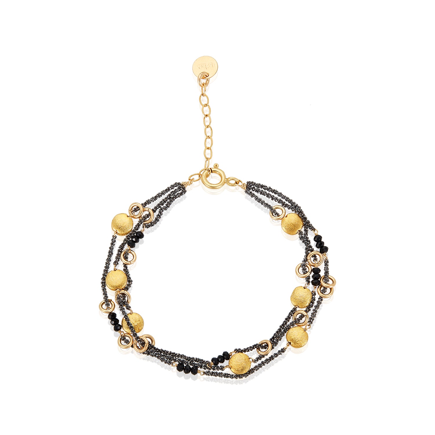 Eclipse gold bracelet
