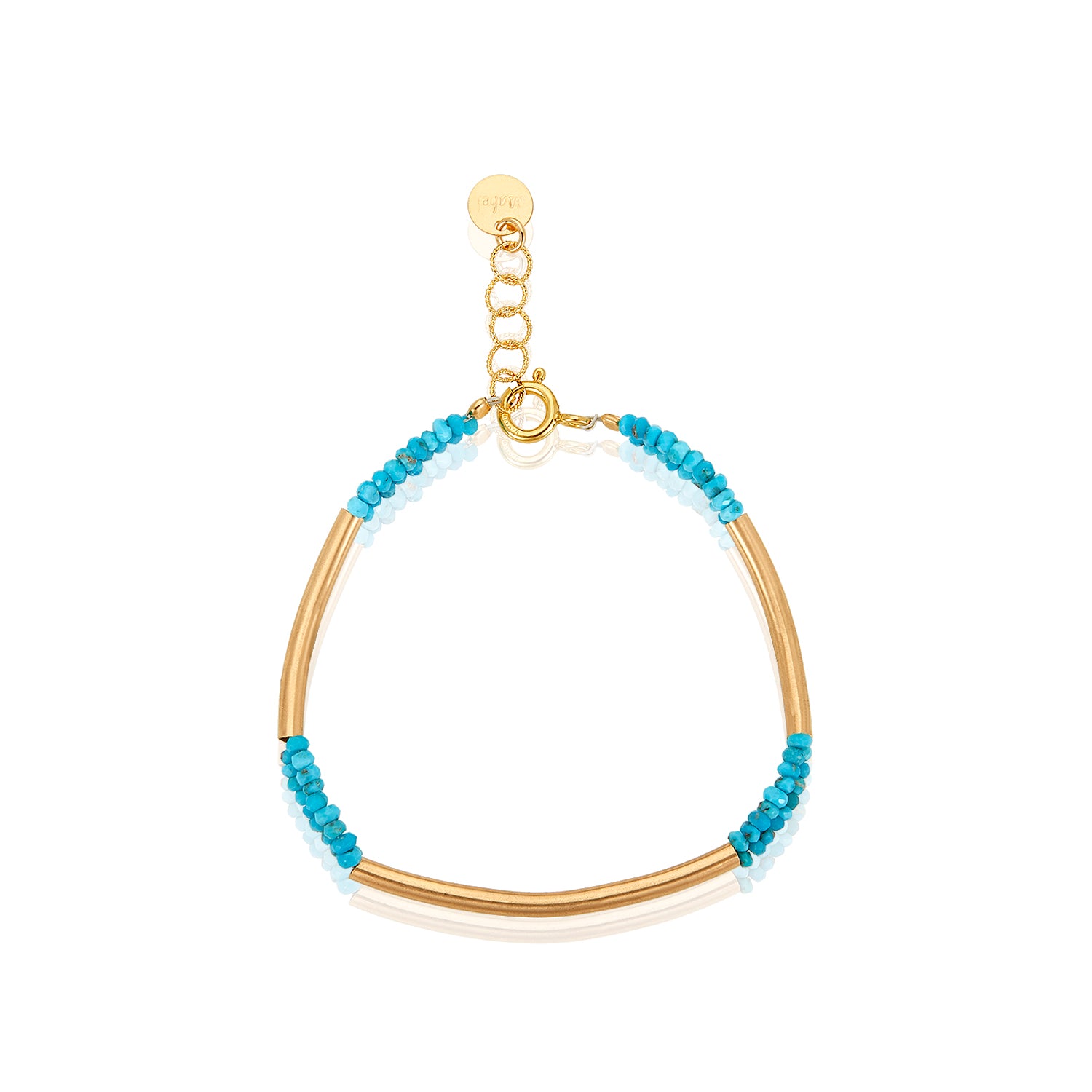 Tubular Turquoise Bracelet