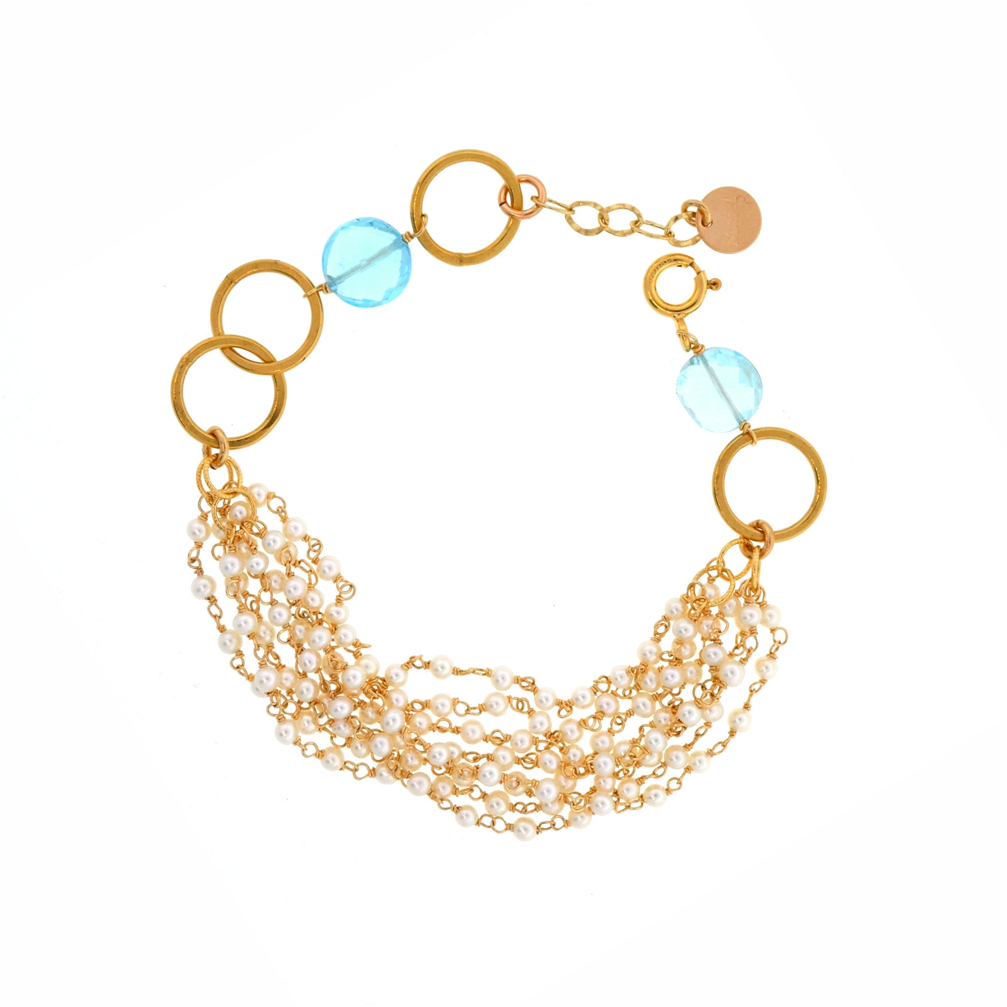 Multi-Strand Bracelet-Pearl