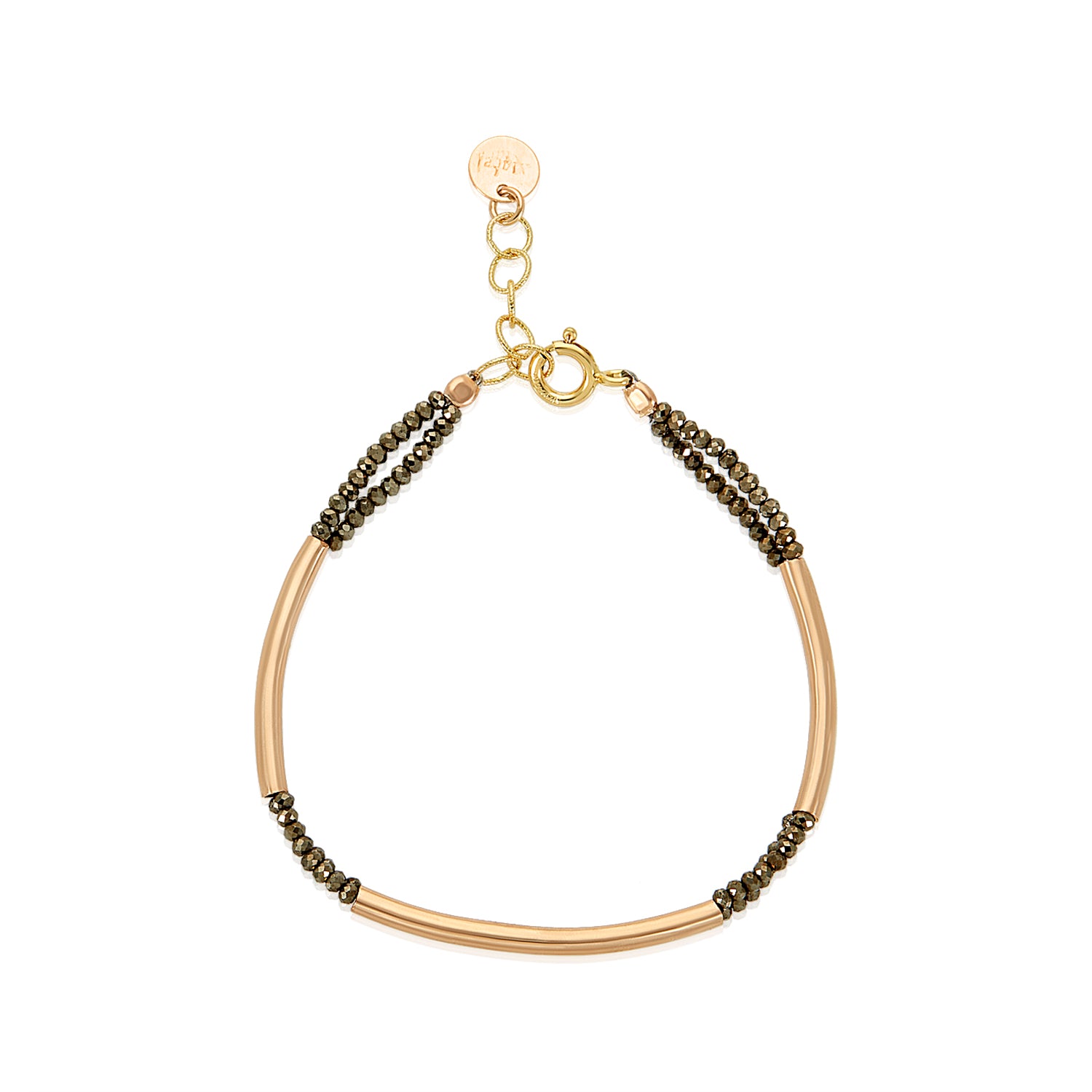Tubular Pyrite Bracelet II