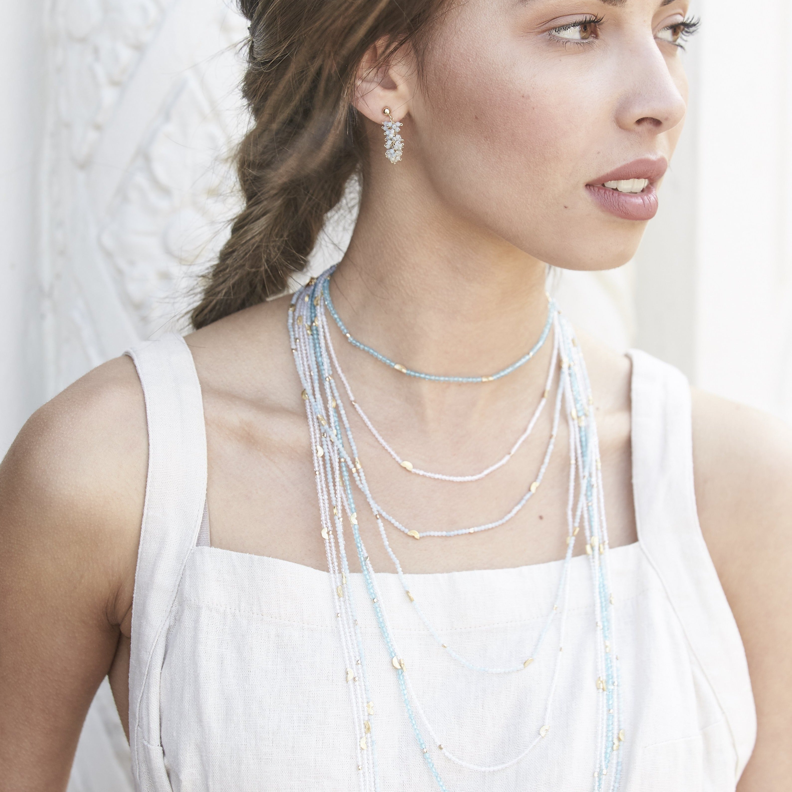 Half Moon Necklace-Medium