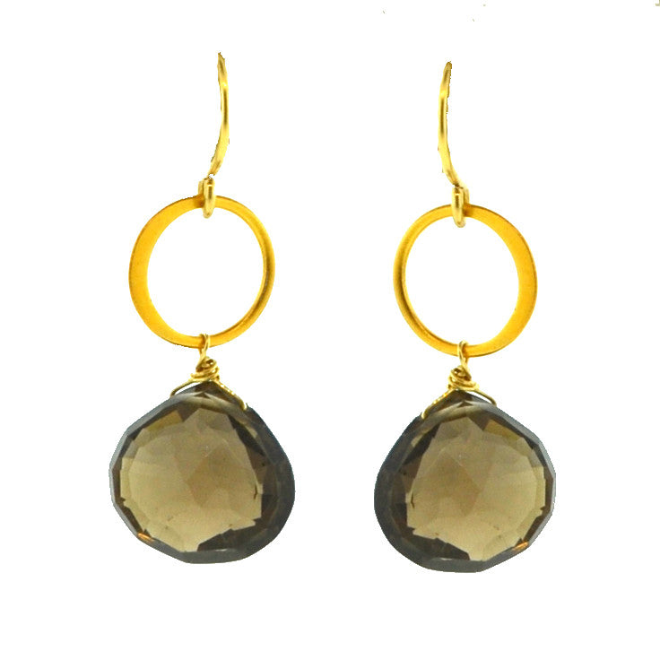 Blue Moon Gem Earrings