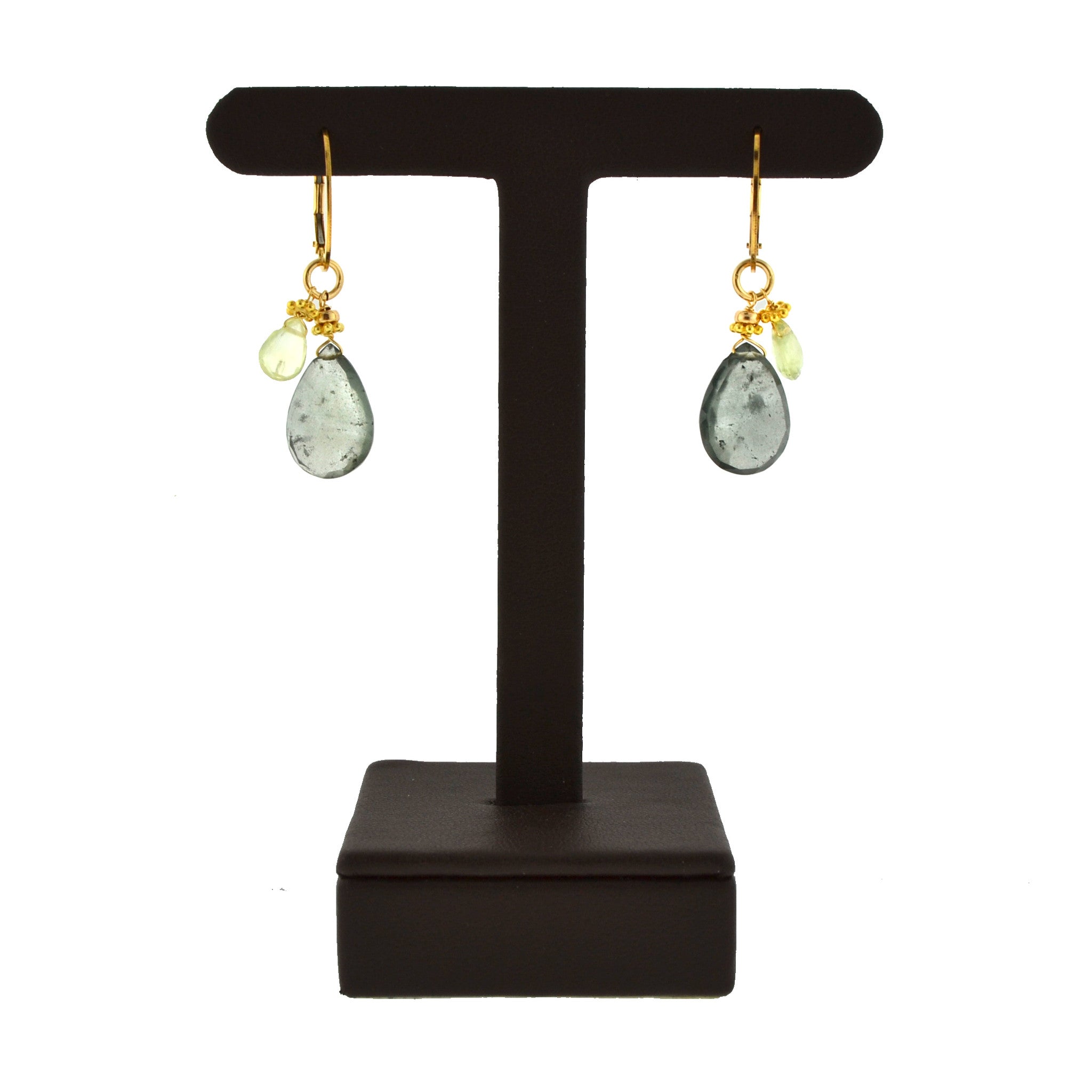 Up/Downtown earrings in Moss Or Citrine