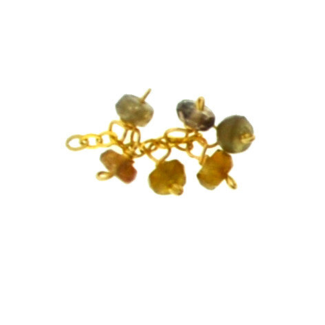 Up/Downtown earrings in Moss Or Citrine