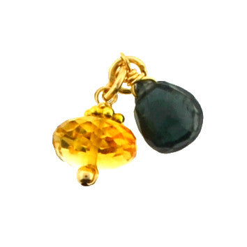 Up/Downtown earrings in Moss Or Citrine