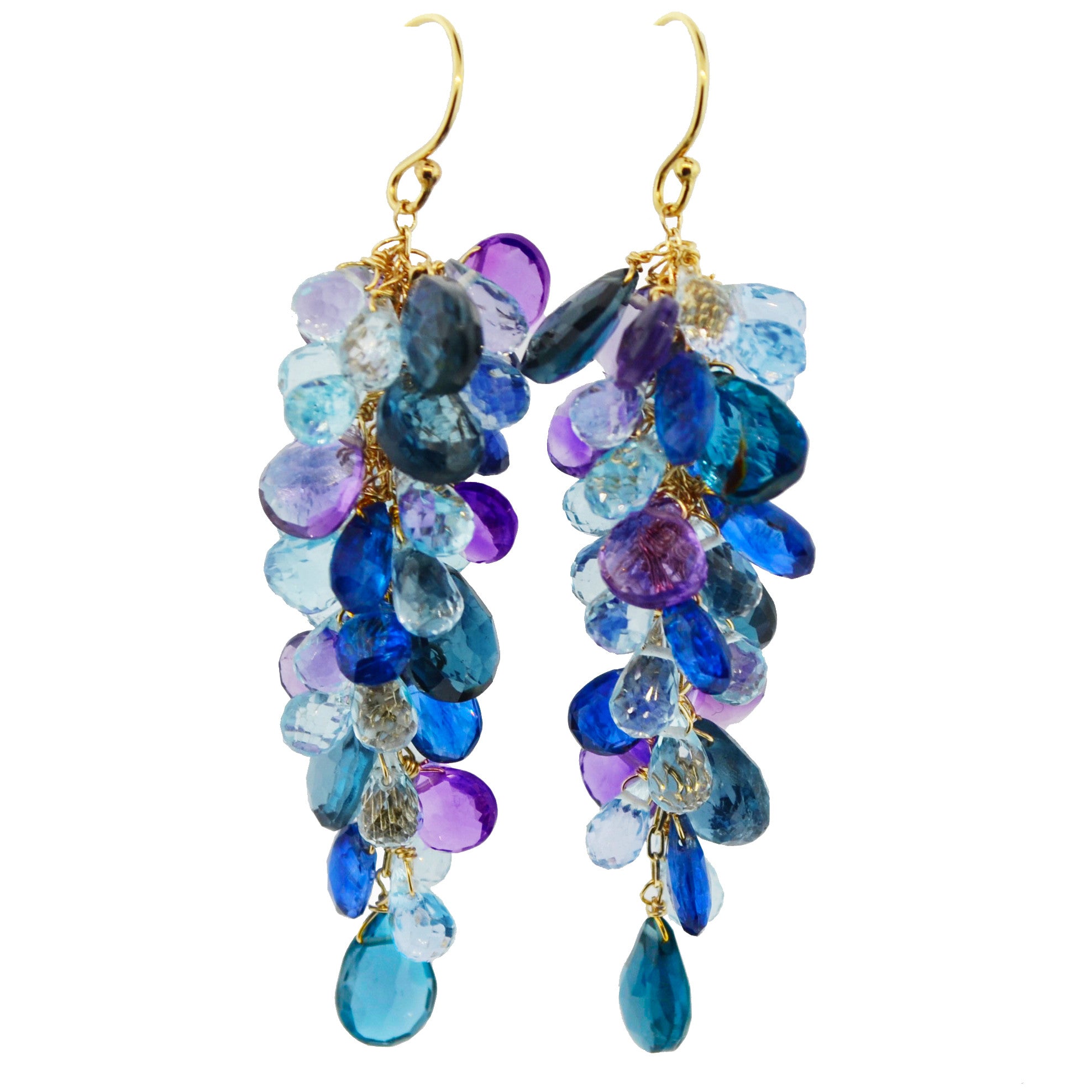 Stephanie Cluster Earrings