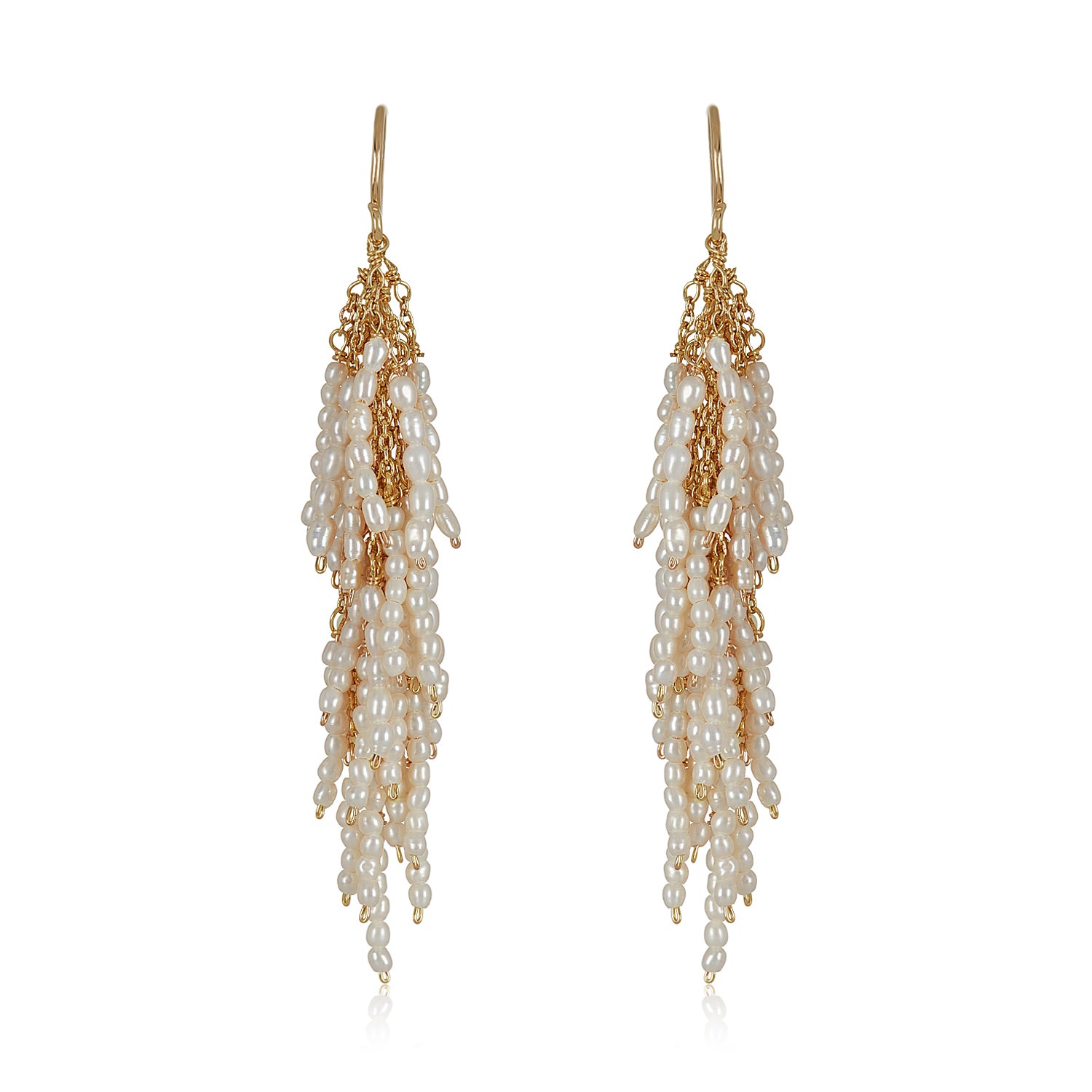 Pearl Firecracker Earrings
