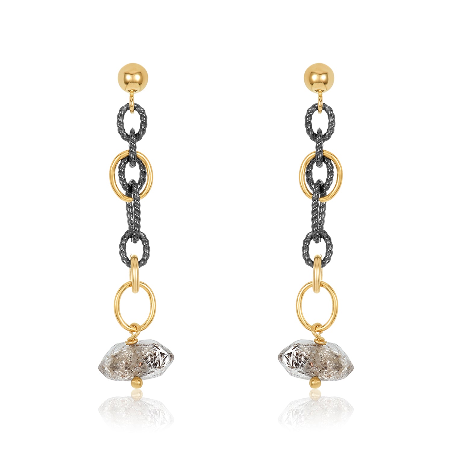 Herkimer Diamond Earrings