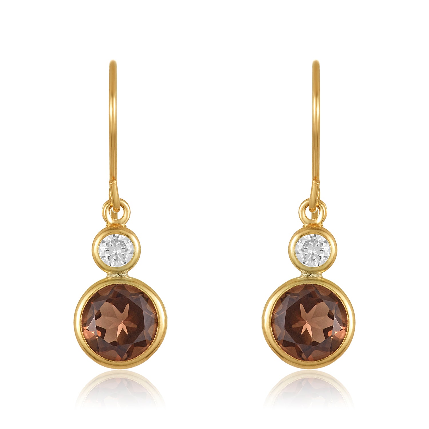 Fairy Tale Smokey Quartz-14k Gold