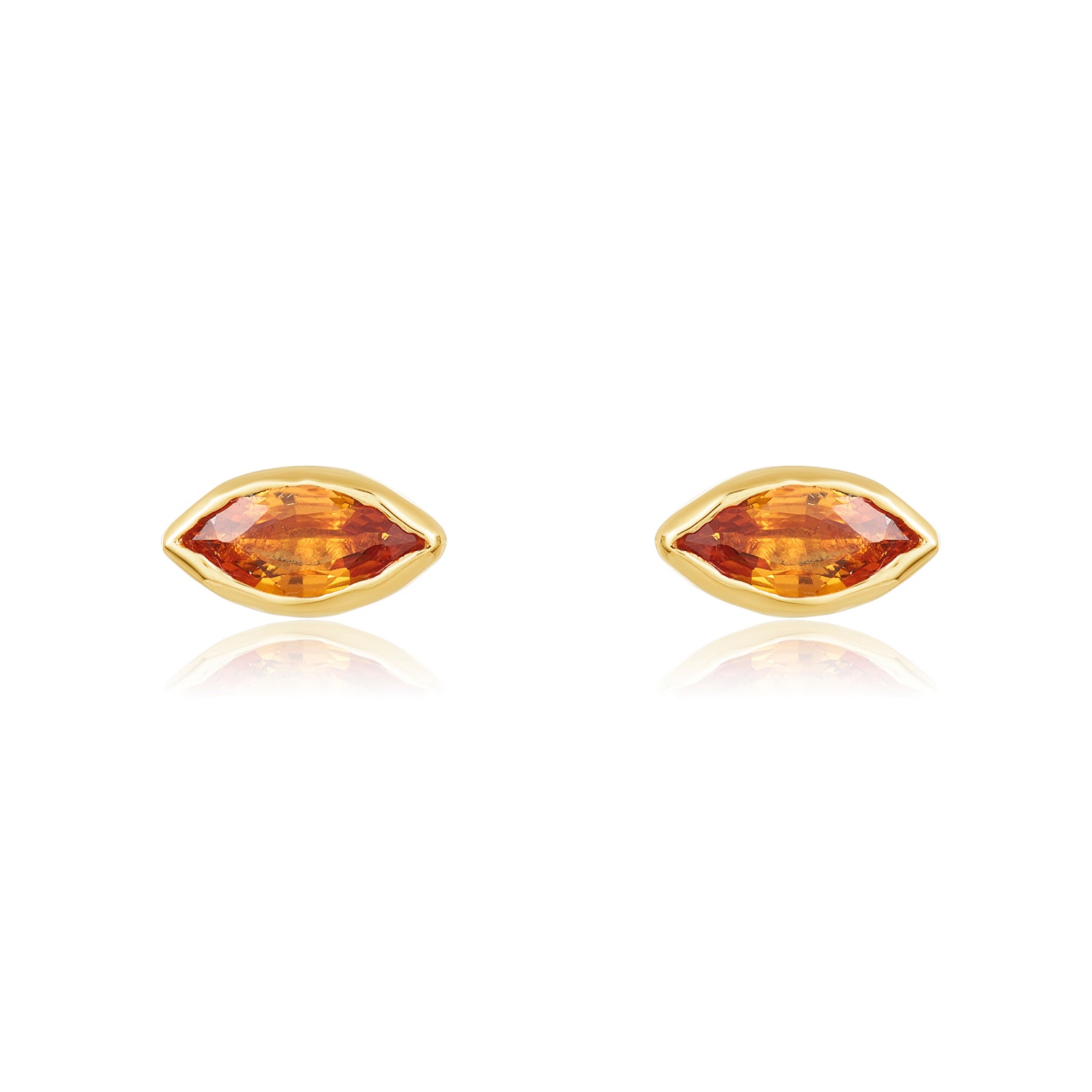 Peekaboo Sapphire Studs