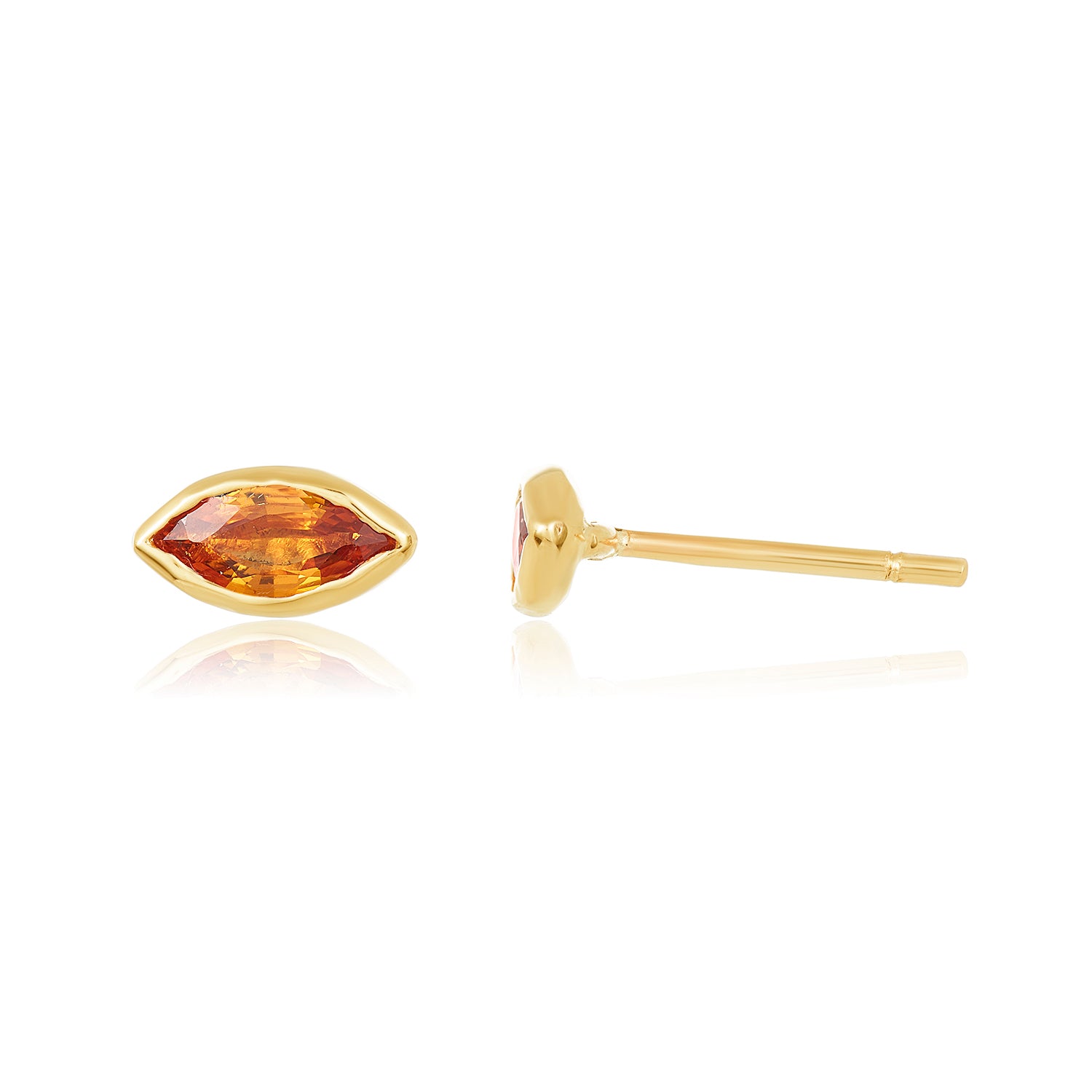 Peekaboo Sapphire Studs
