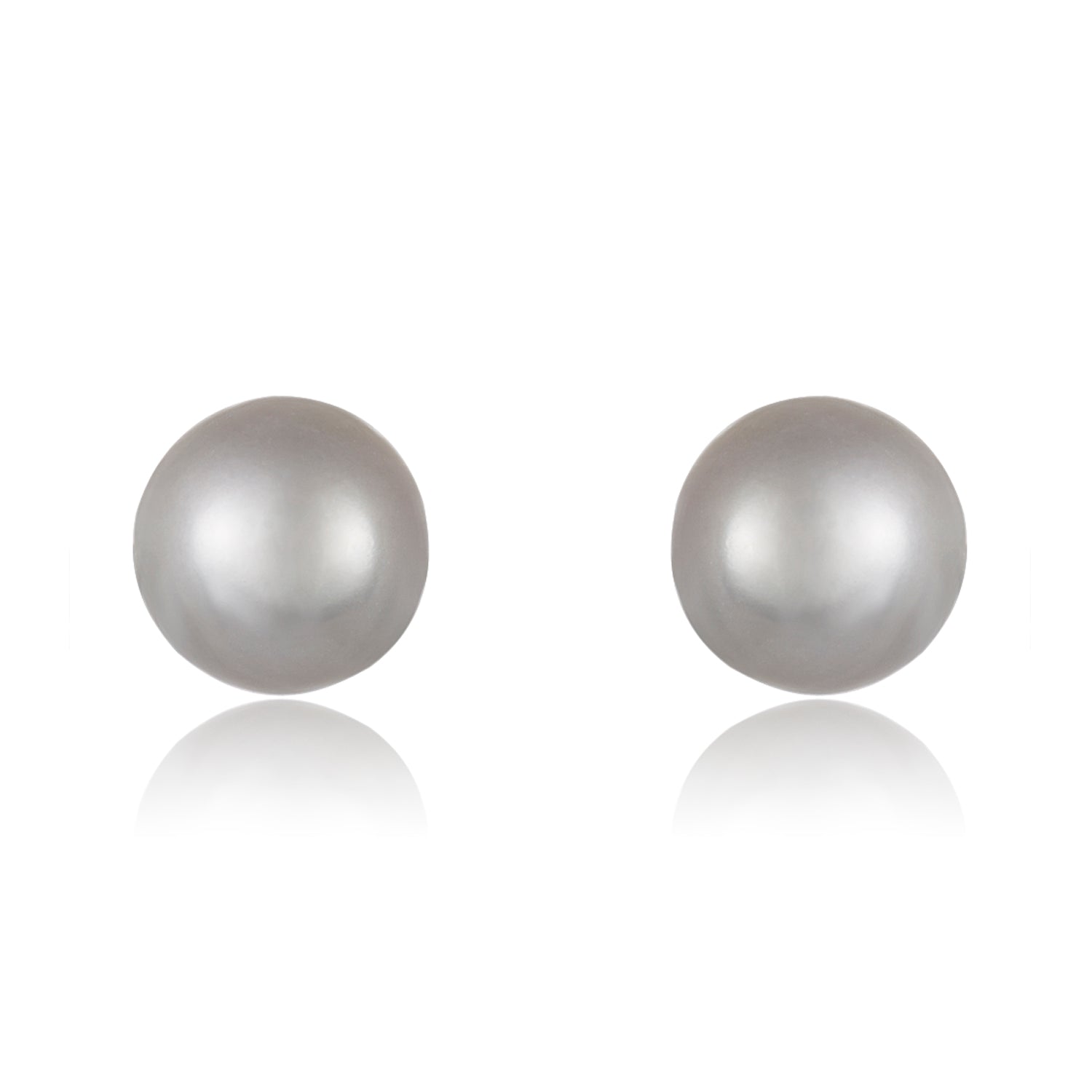 Grey Pearl Studs