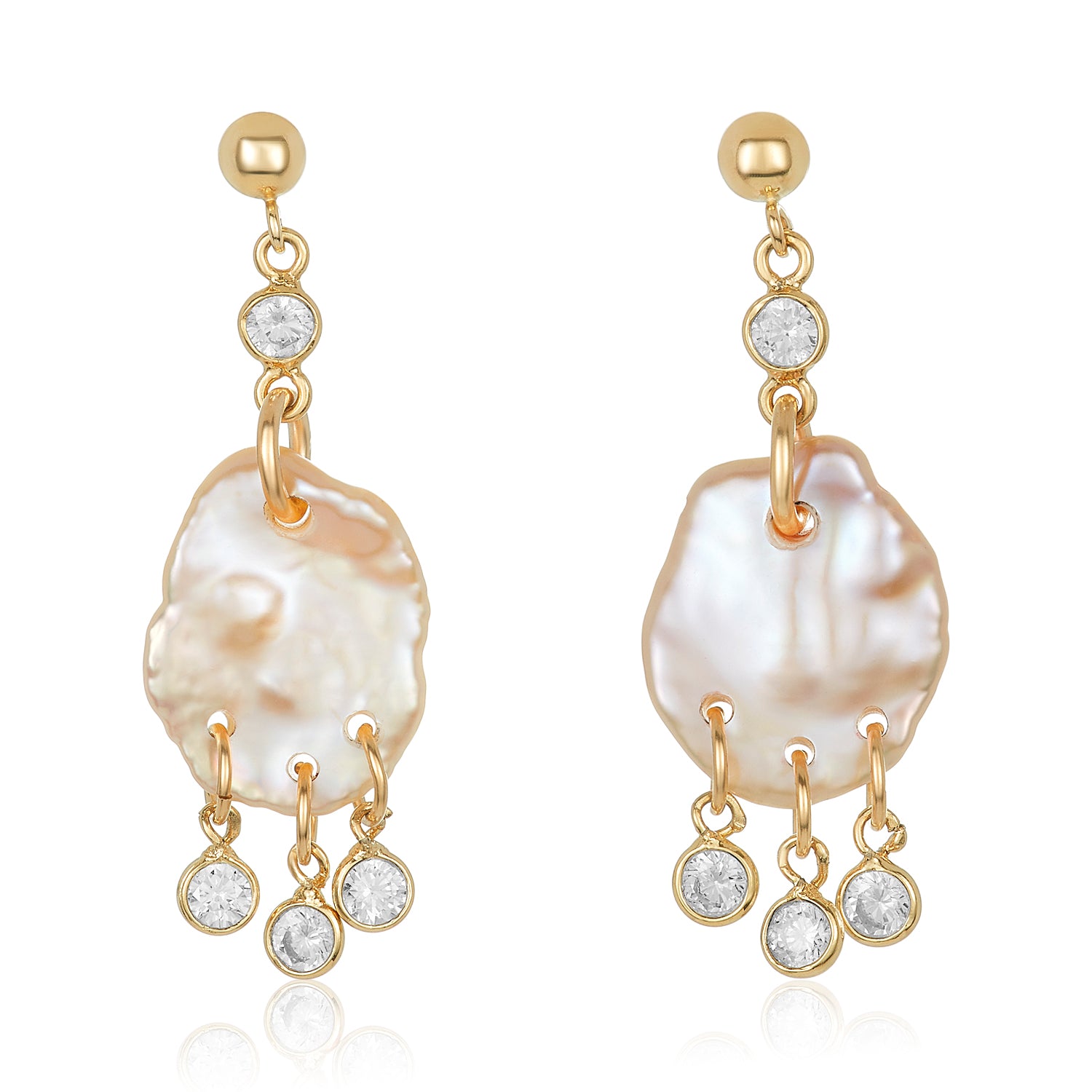 Keshi Pearl Chandelier