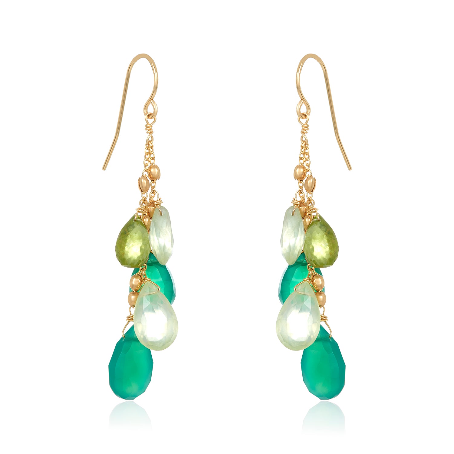 Mini Waterfall Drops-Green
