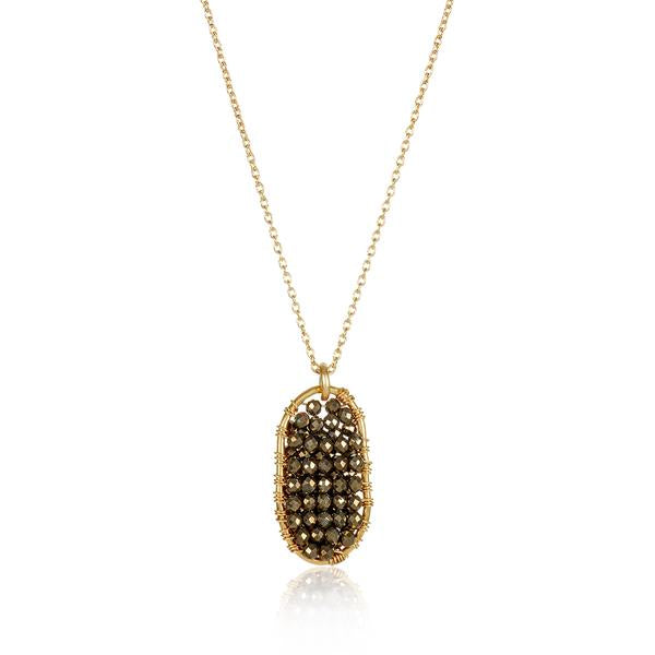 Grenada Necklace - Pyrite