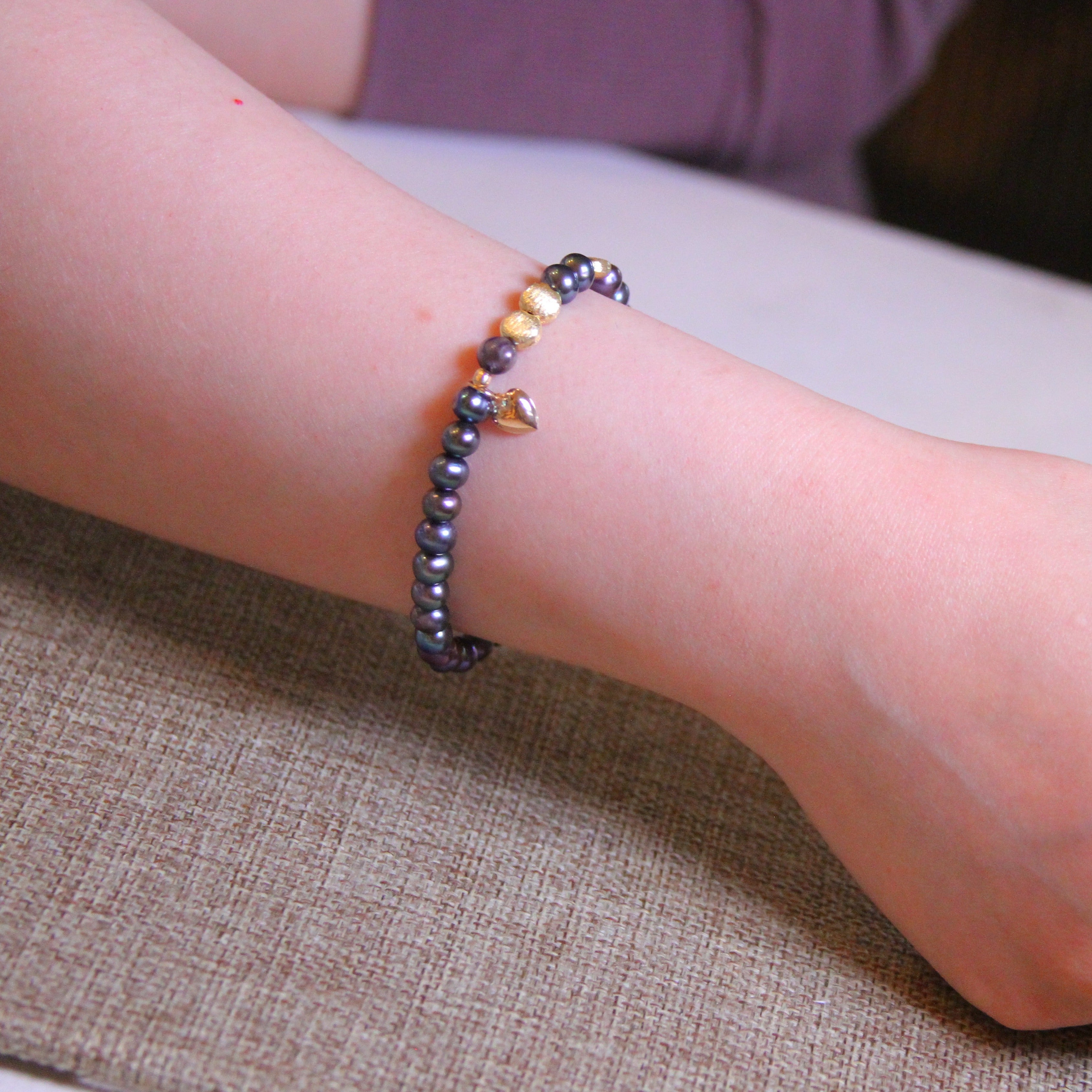 Mini Pearl Beaded Bracelet