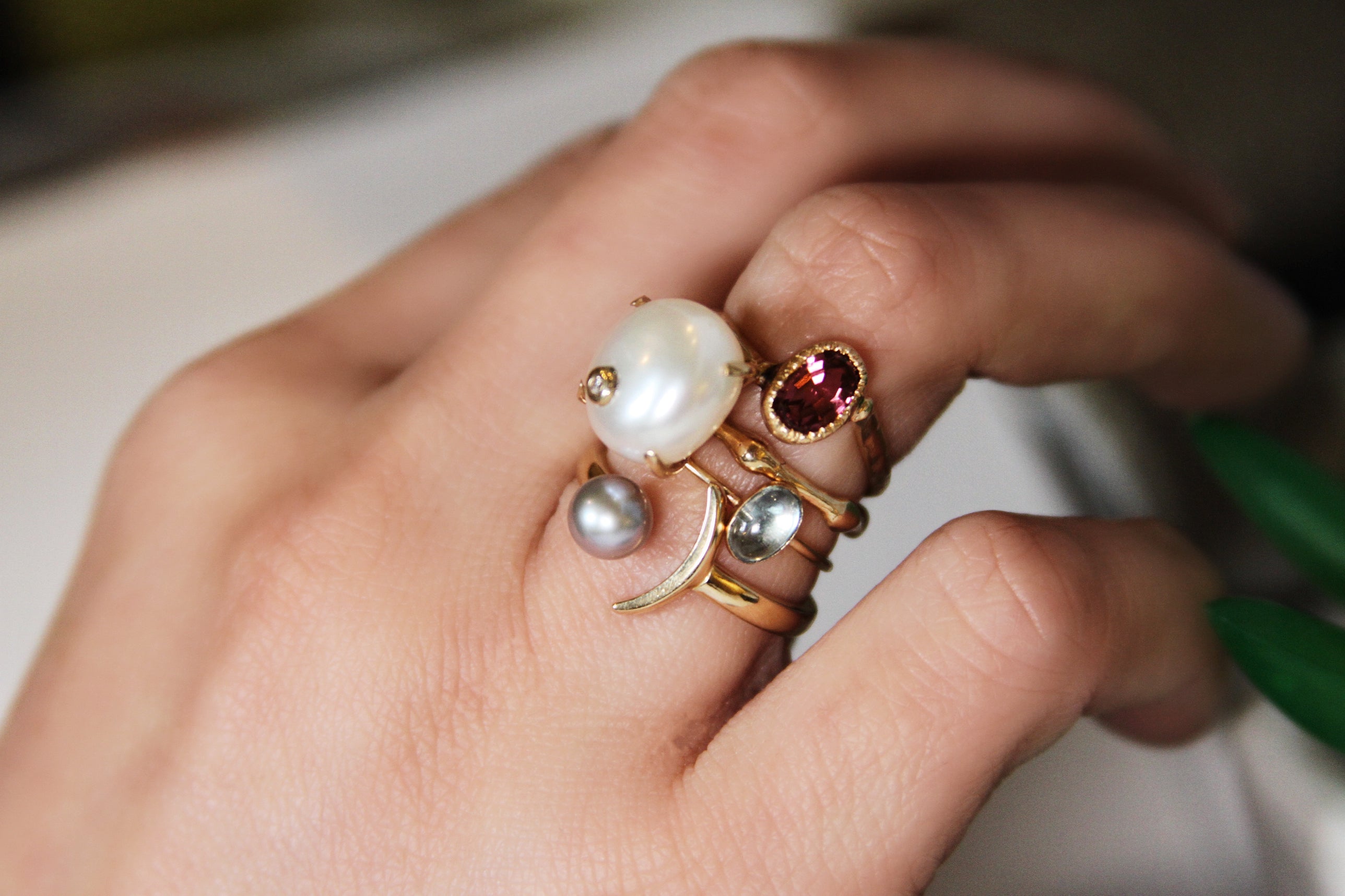 Solo Blue Topaz  Ring