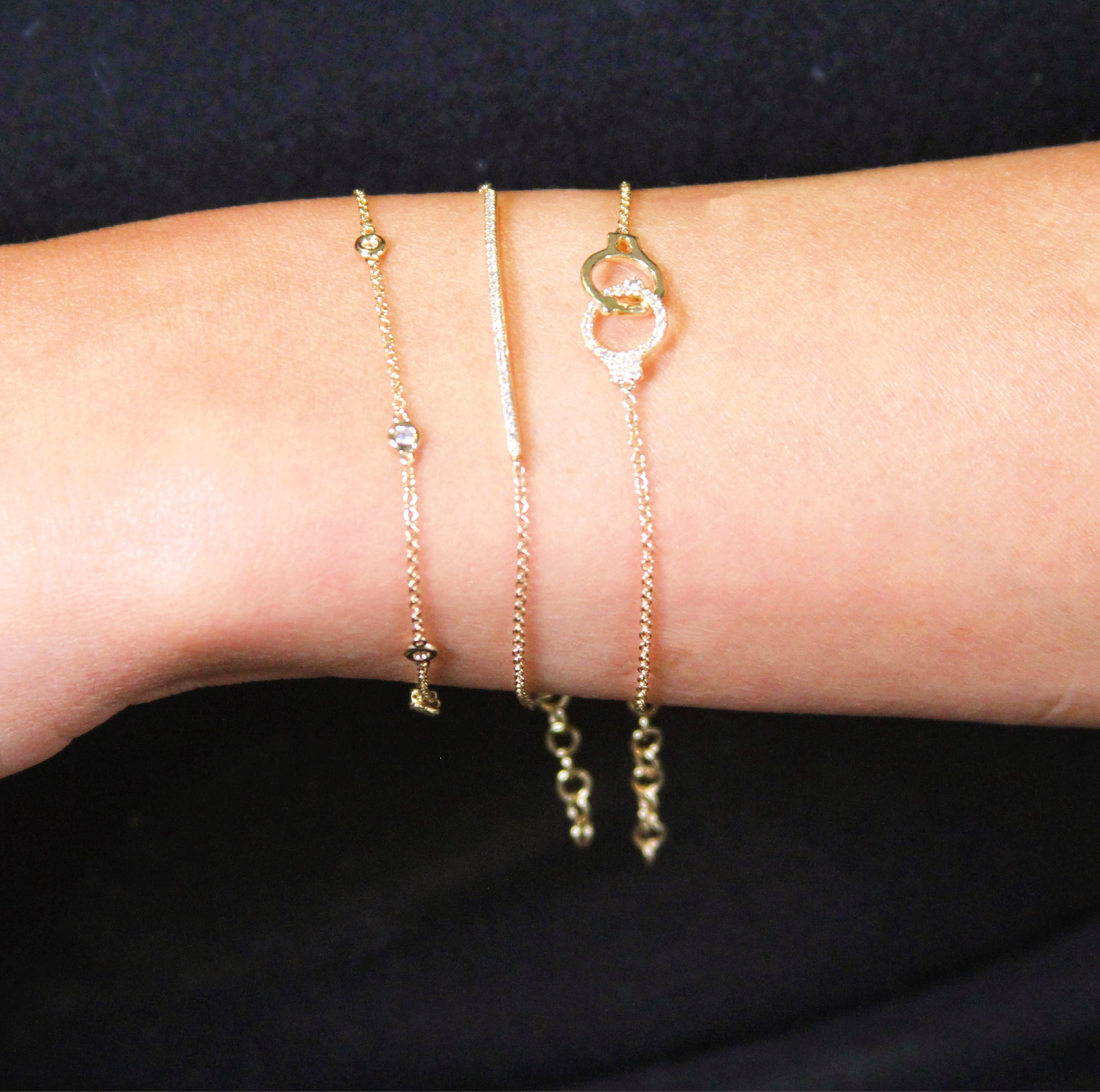 Oath Collection | Handcuff Jewelry | Gold Handcuff Bracelet