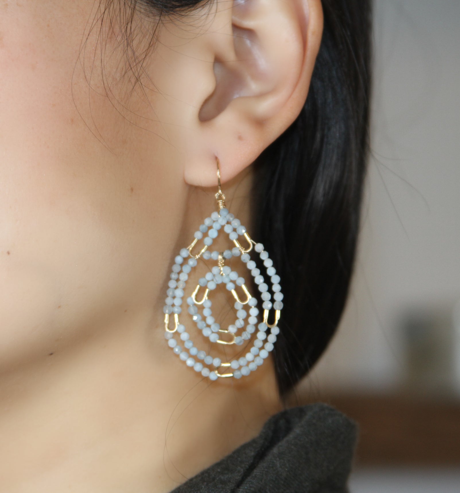 Cream and Sugar Earrings