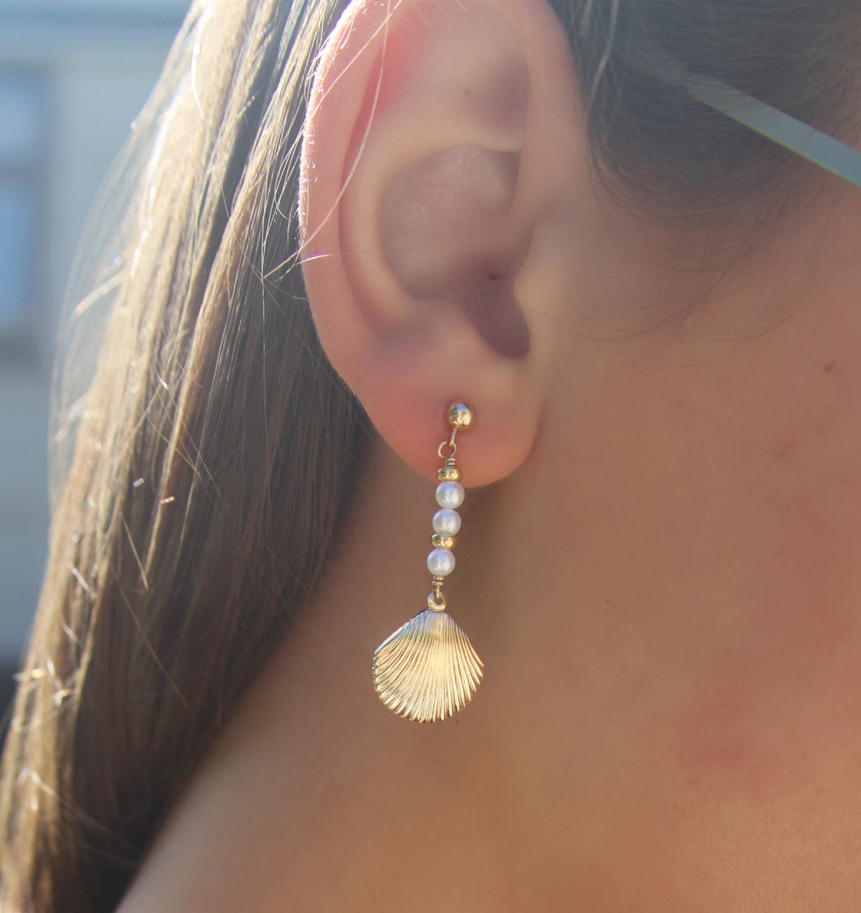 Seashell Earrings