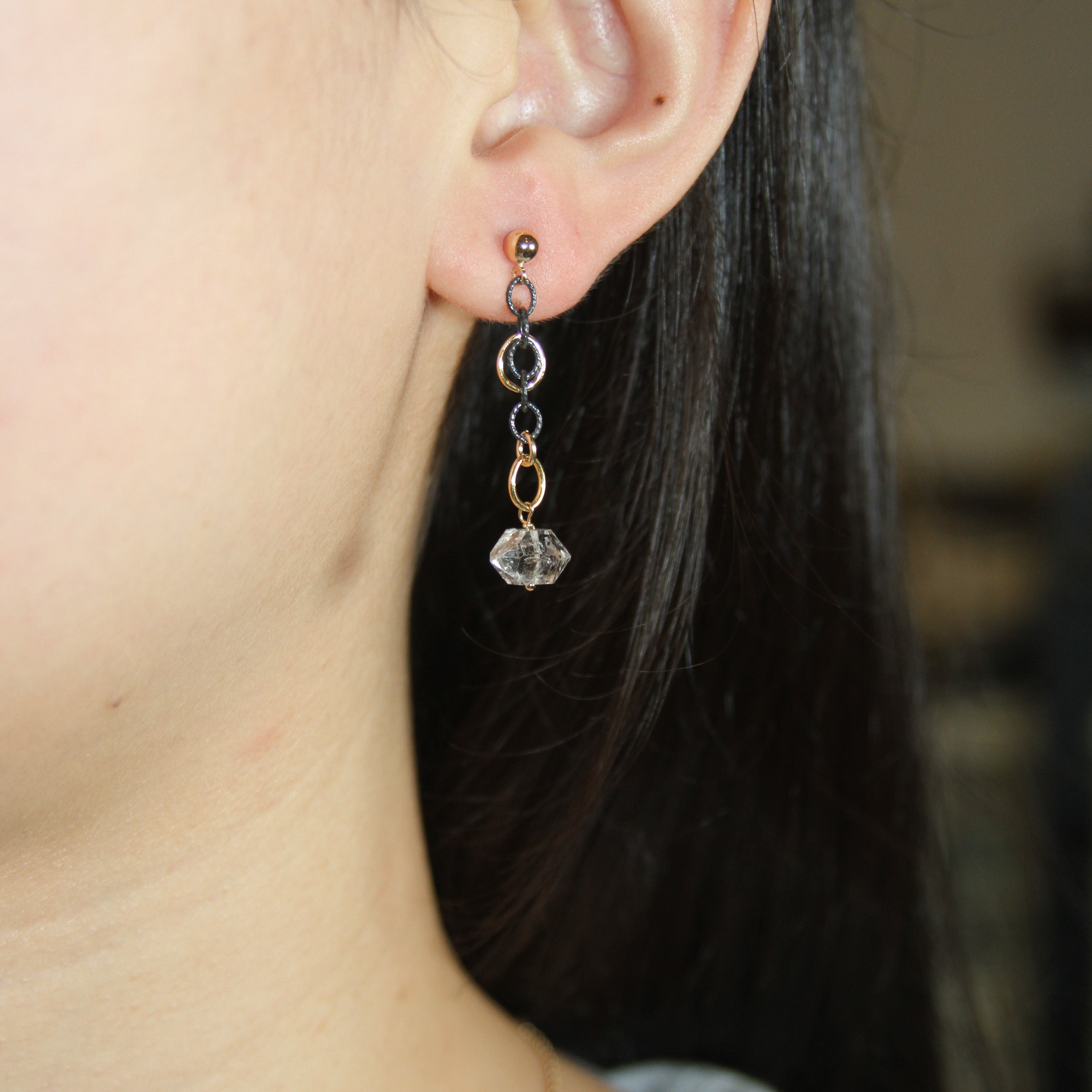 Herkimer Diamond Earrings