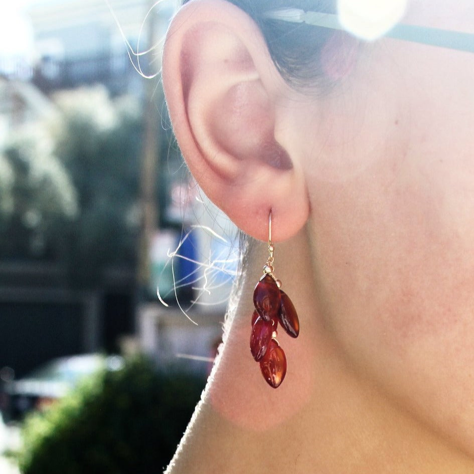 Flo Marquise Gem Earrings