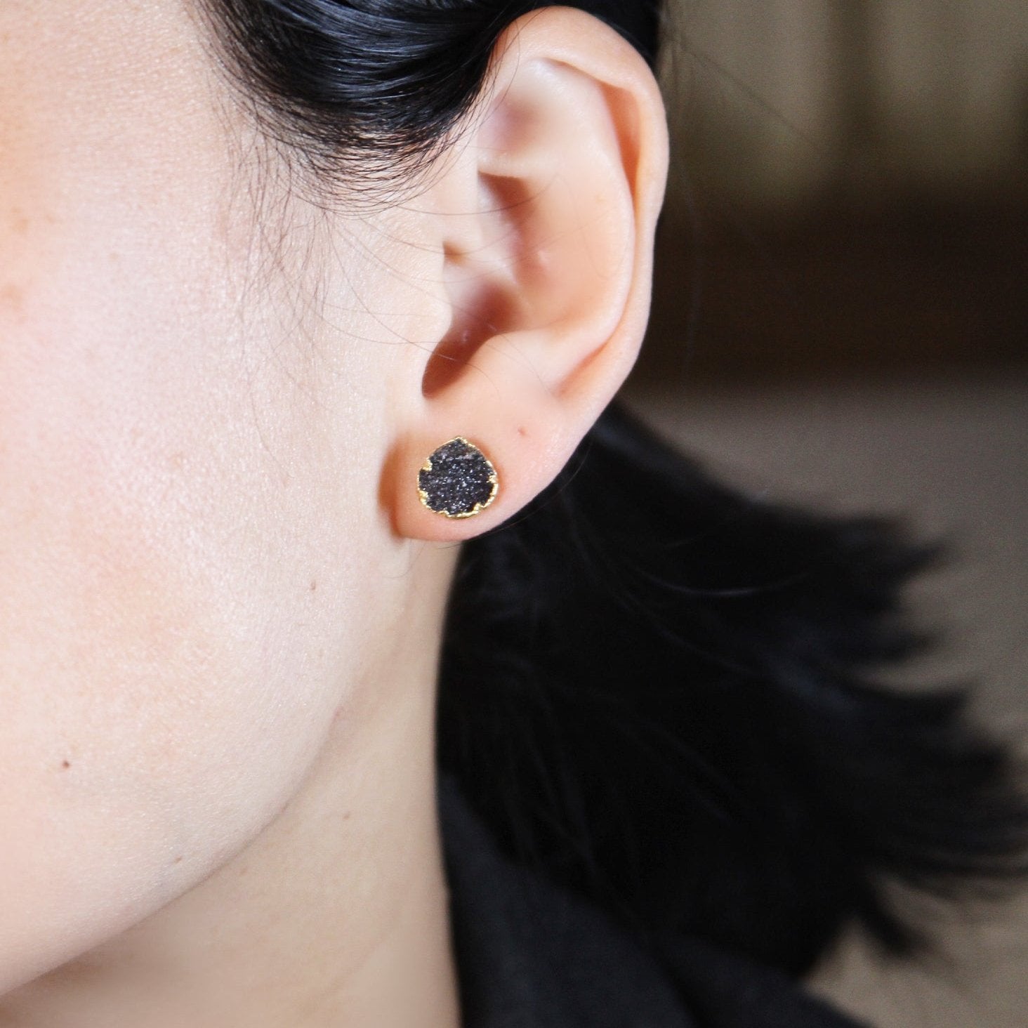 Druzy Studs